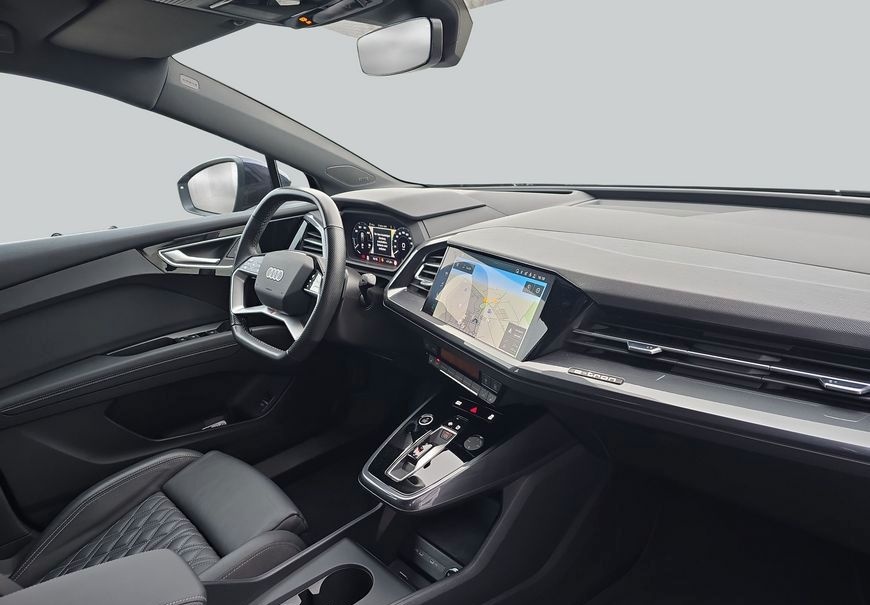 Audi Q4 e-tron 55 quattro S line AHK Leder Matrix foto 13