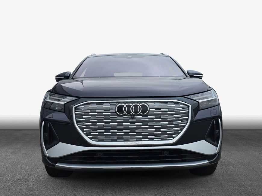 Audi Q4 e-tron 55 quattro S line AHK Leder Matrix foto 3