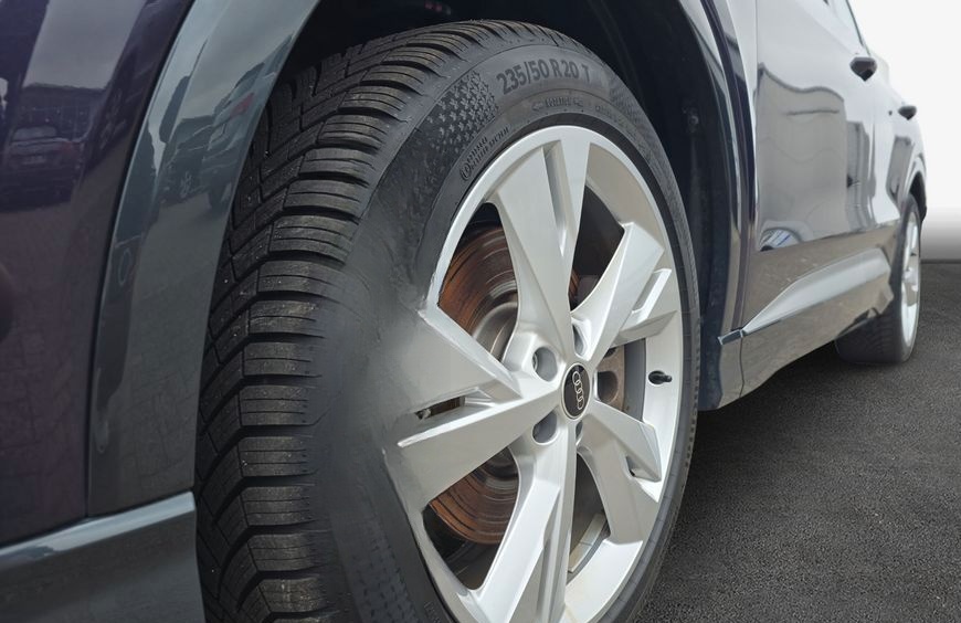 Audi Q4 e-tron 55 quattro S line AHK Leder Matrix foto 7