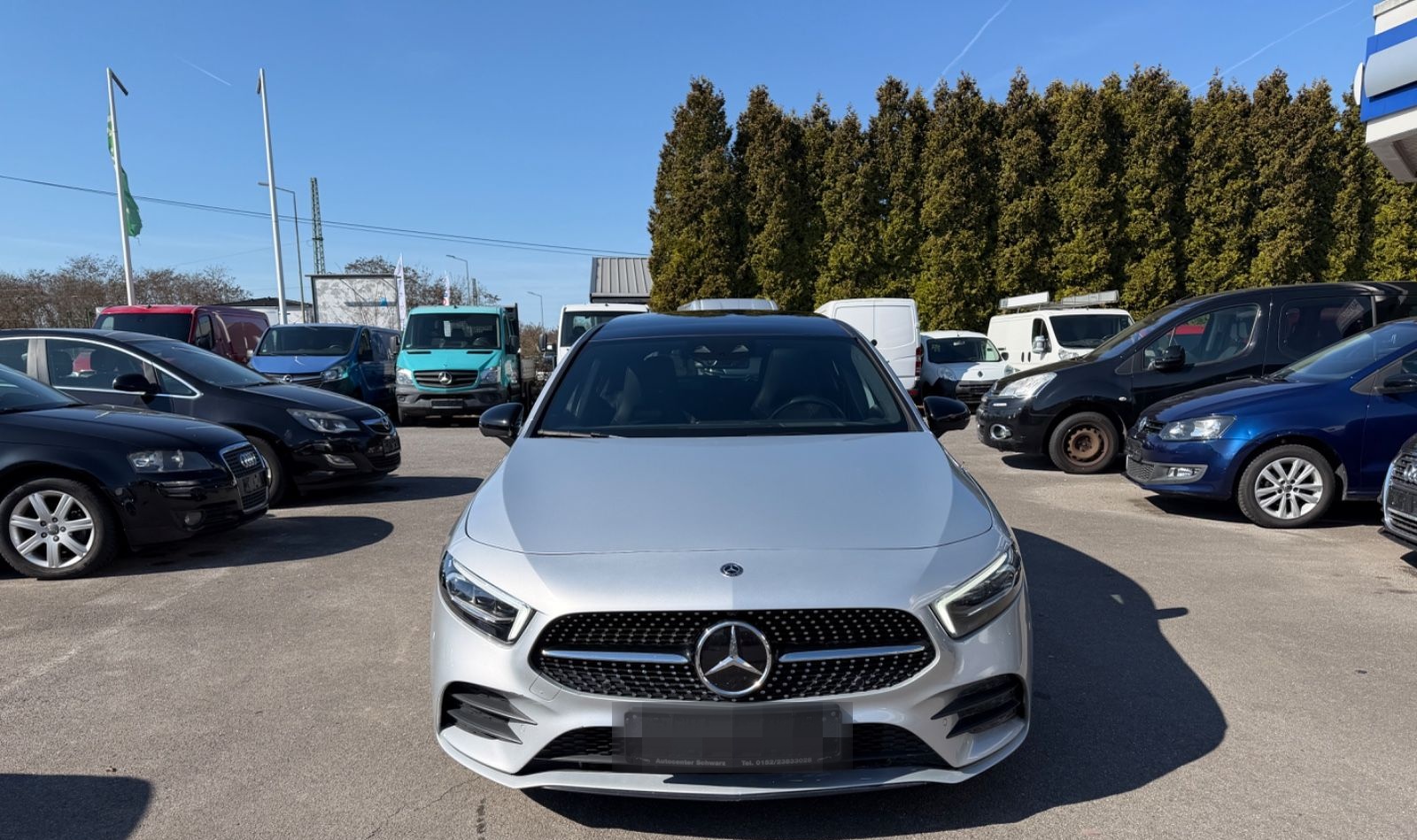 Mercedes-Benz A 200 AMG Pano, HUD foto 2