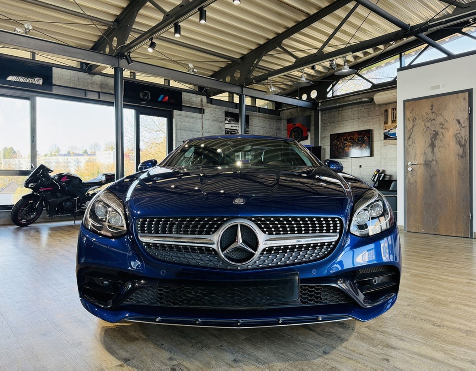 Mercedes-Benz SLC 180 AMG Line*LEDER*AIRSCARF*NAVI*LED*PANOR. foto 16