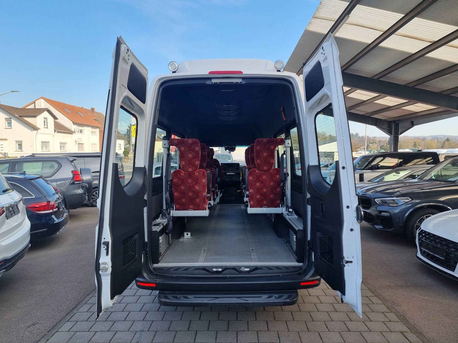 Mercedes-Benz 1x Sprinter 314 MAXI 2xKlima 9Einzelsitze Standh foto 19