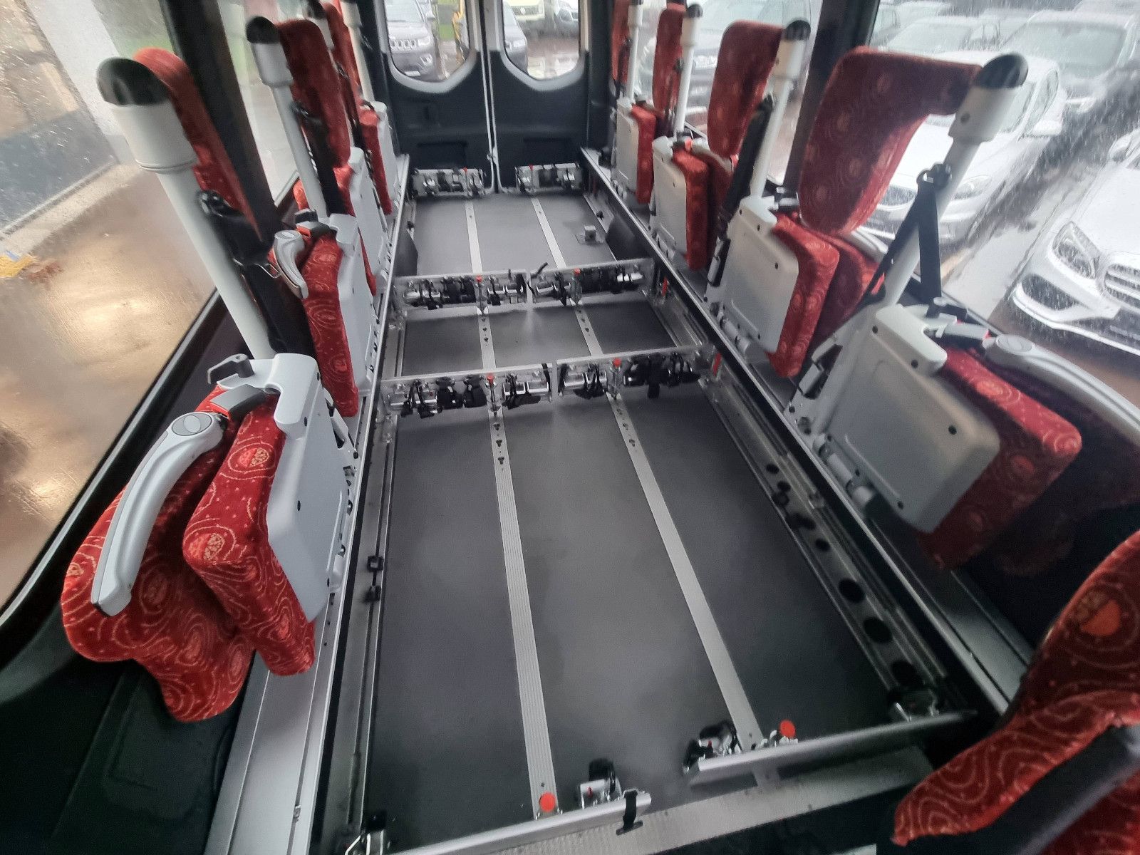 Mercedes-Benz 1x Sprinter 314 MAXI 2xKlima 9Einzelsitze Standh foto 9