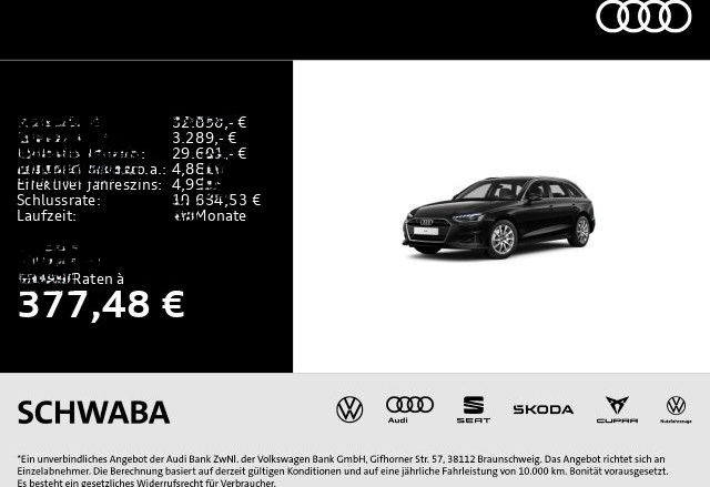 Audi A4 Avant 40 TFSI S tronic foto 2