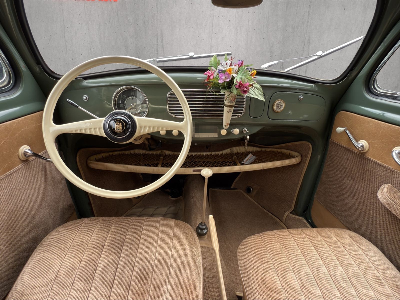 Volkswagen Käfer Brezelfenster (Zwitter) Bj.1953 Modell 11C foto 13