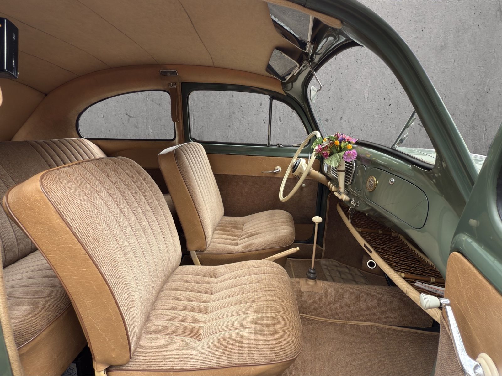 Volkswagen Käfer Brezelfenster (Zwitter) Bj.1953 Modell 11C foto 16