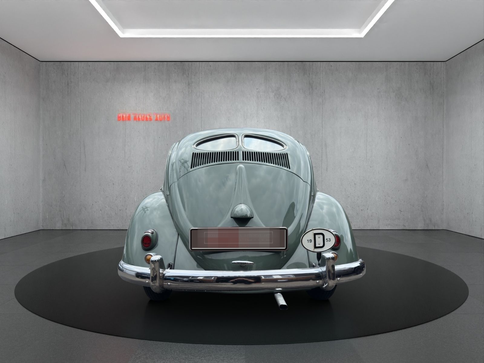 Volkswagen Käfer Brezelfenster (Zwitter) Bj.1953 Modell 11C foto 5