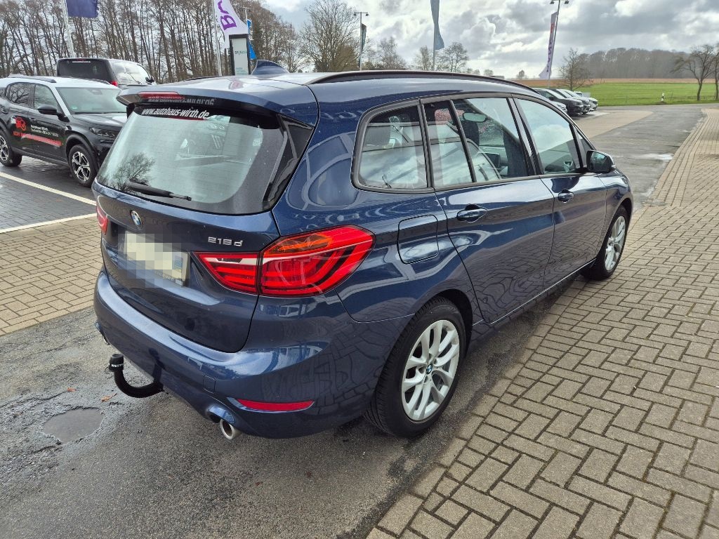 BMW 218d Gran Tourer Aut. Advantage SITZHZG+LED+AHK foto 6