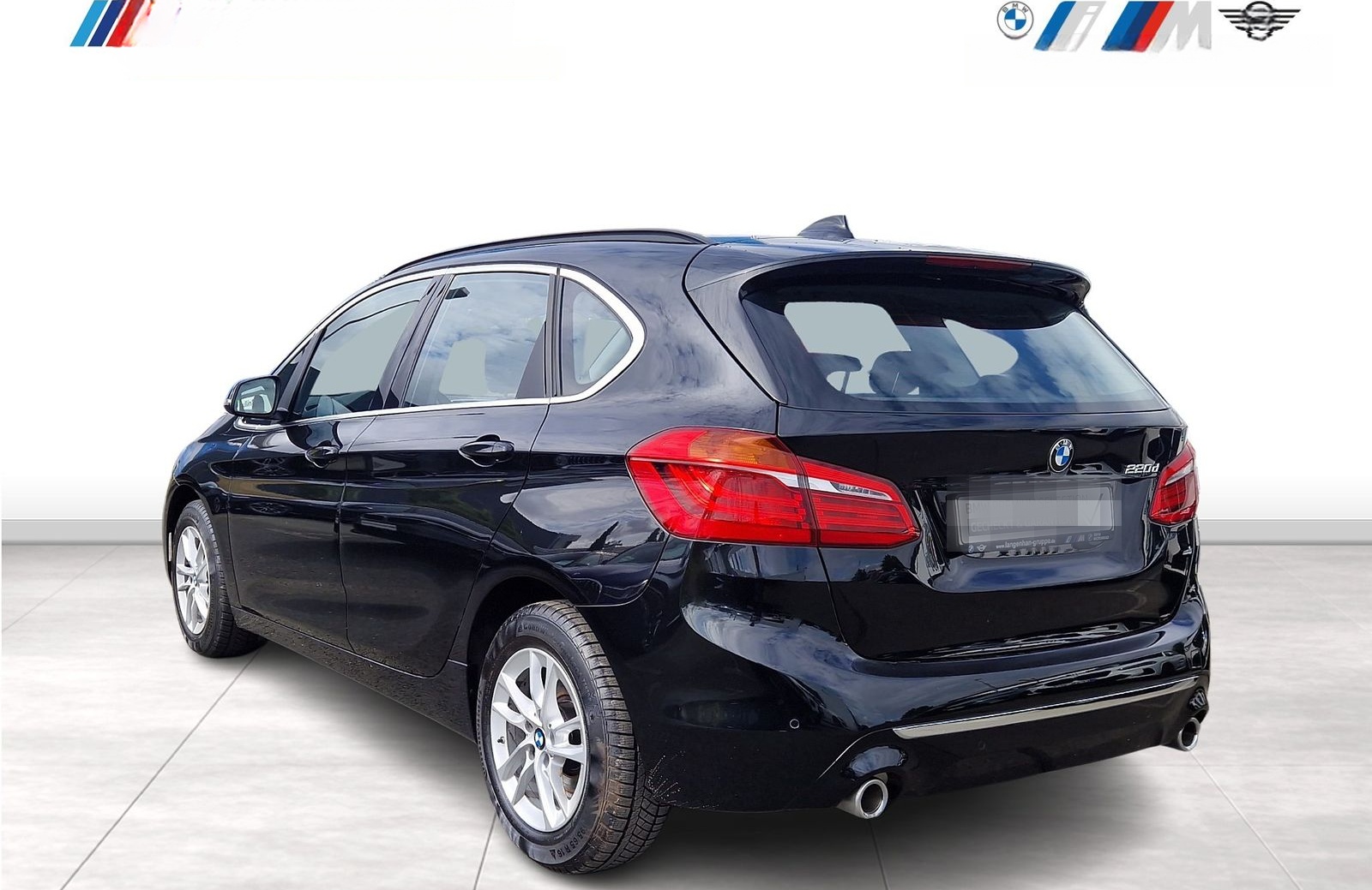 BMW 220d Active Tourer DAB LED AHK Klimaaut. PDC foto 3