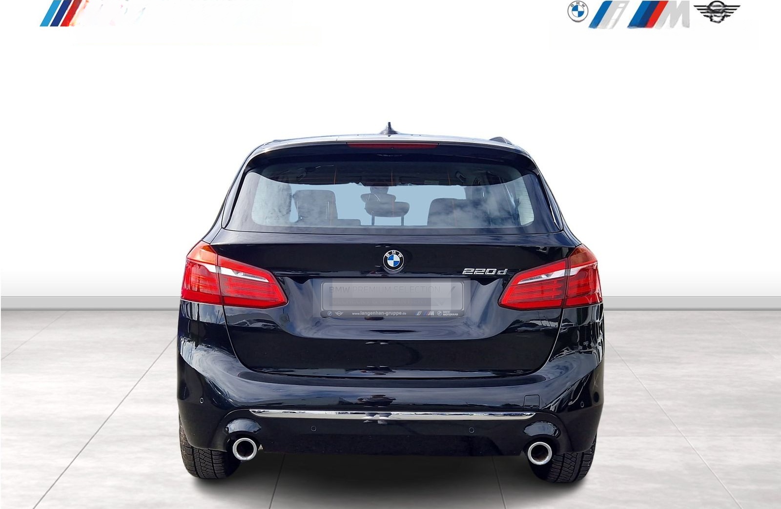 BMW 220d Active Tourer DAB LED AHK Klimaaut. PDC foto 4