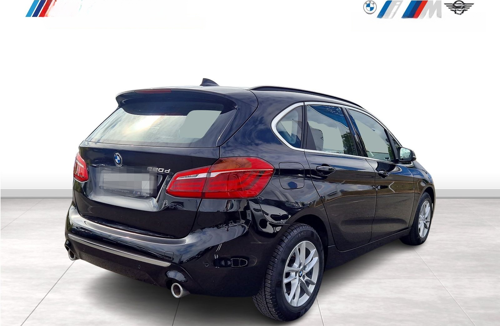 BMW 220d Active Tourer DAB LED AHK Klimaaut. PDC foto 5