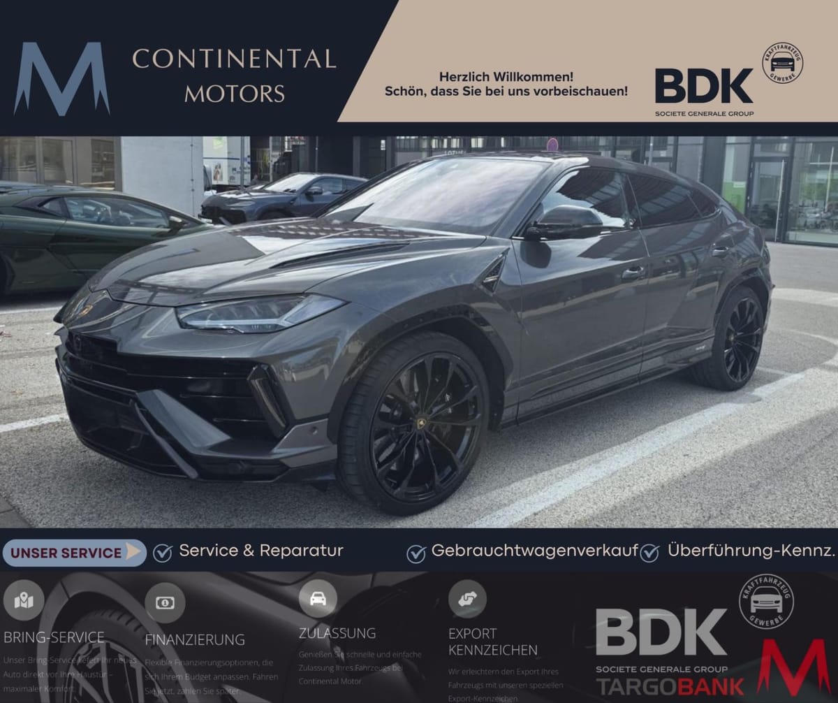 Lamborghini Urus S 4.0 V8*Bang&Olufsen*Head Up*Pano*Garantie