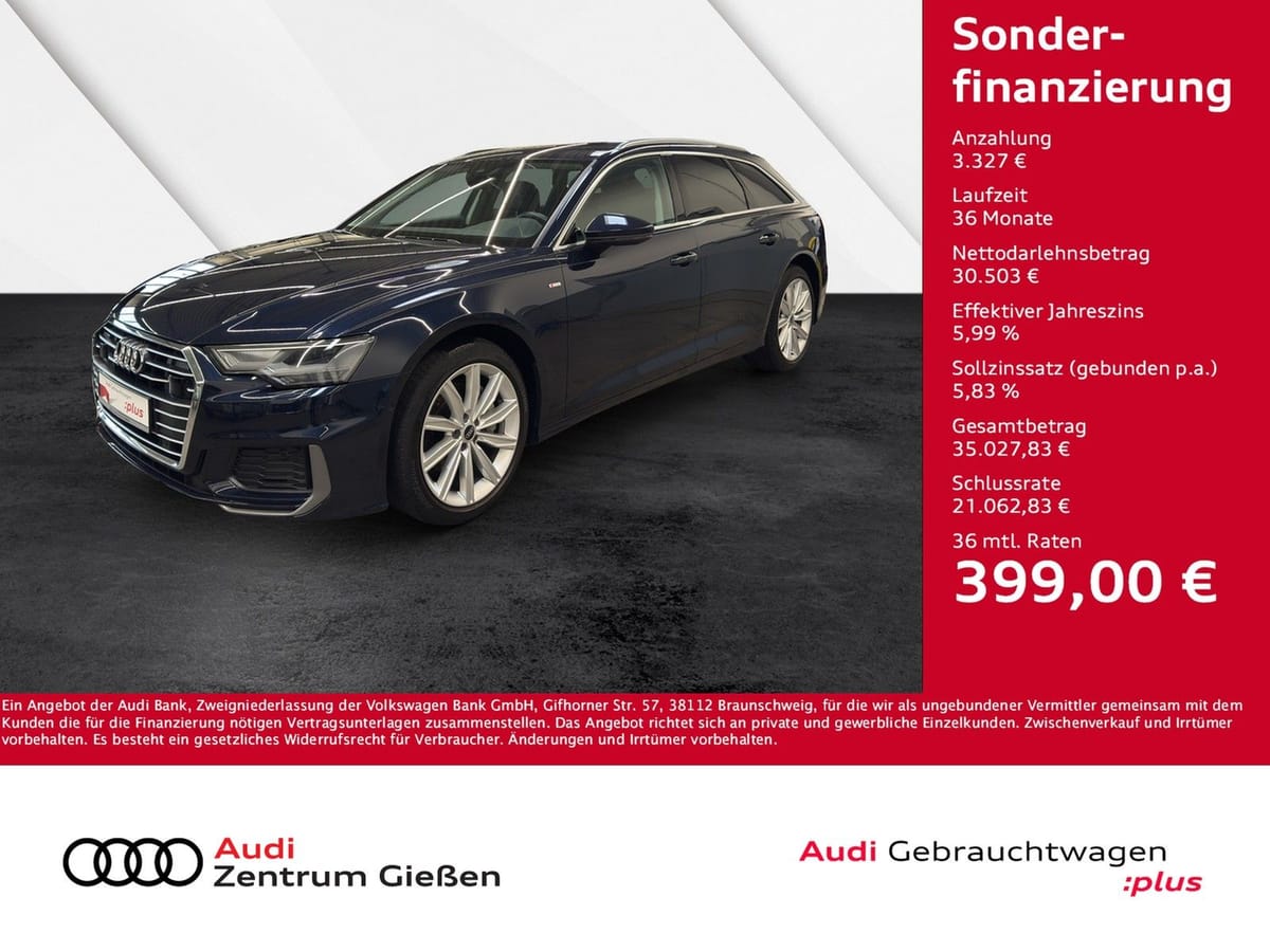 Audi A6 Avant 45 TDI quattro design S line Standheizu foto 2