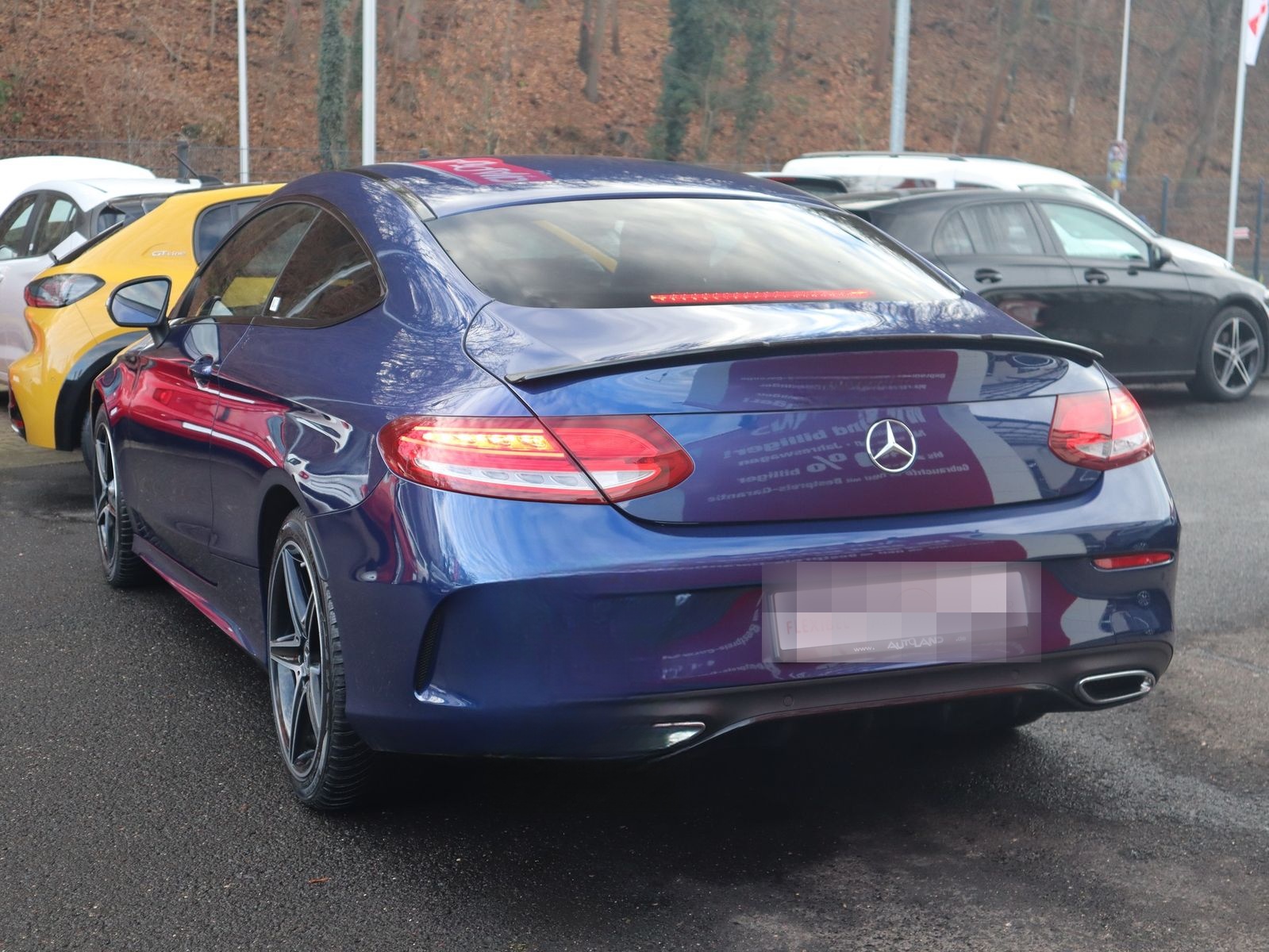 Mercedes-Benz C220 d AMG Line Navi Sitzheizung Teilleder foto 3