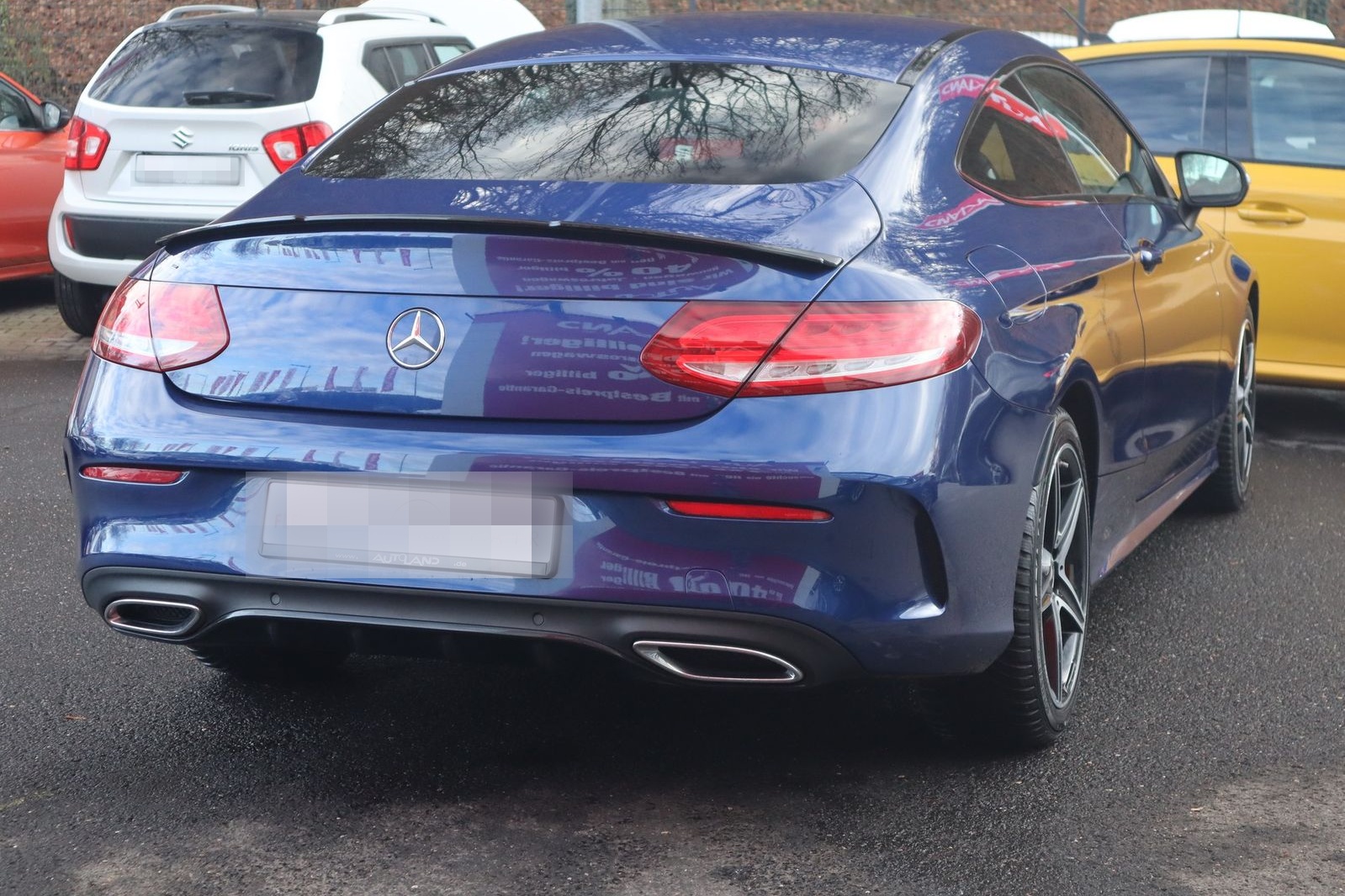 Mercedes-Benz C220 d AMG Line Navi Sitzheizung Teilleder foto 5
