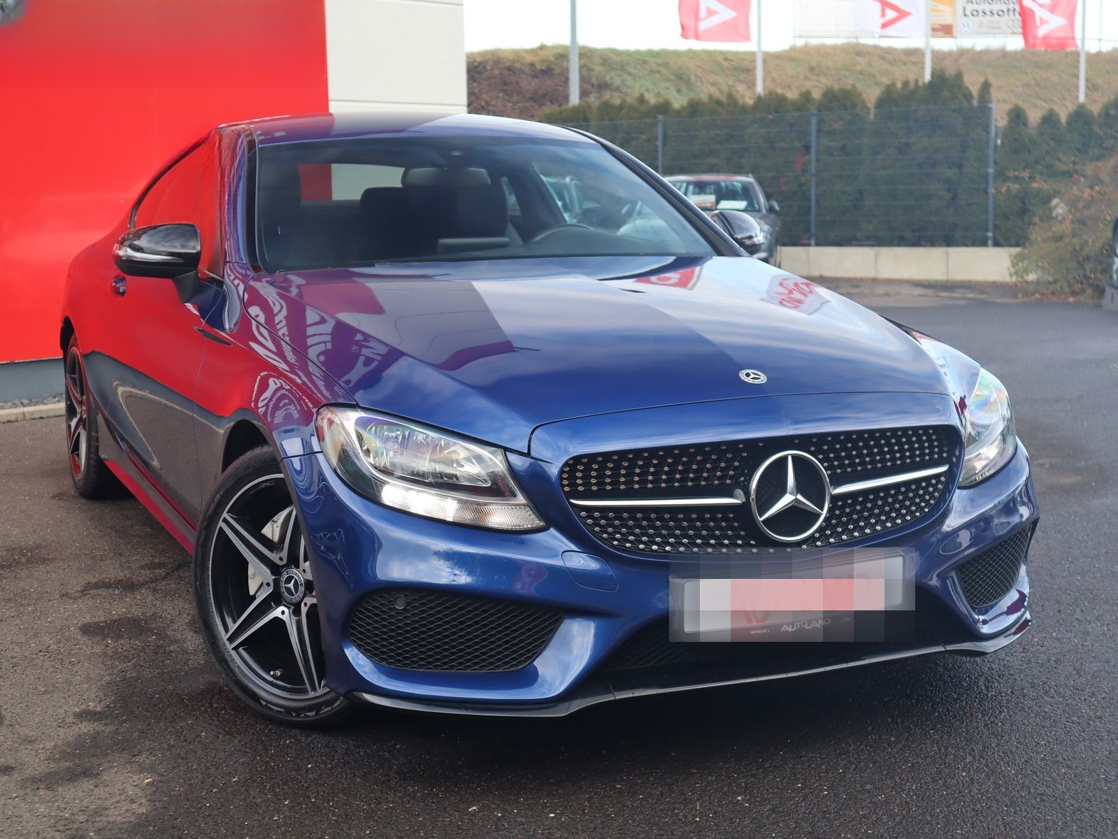 Mercedes-Benz C220 d AMG Line Navi Sitzheizung Teilleder foto 6