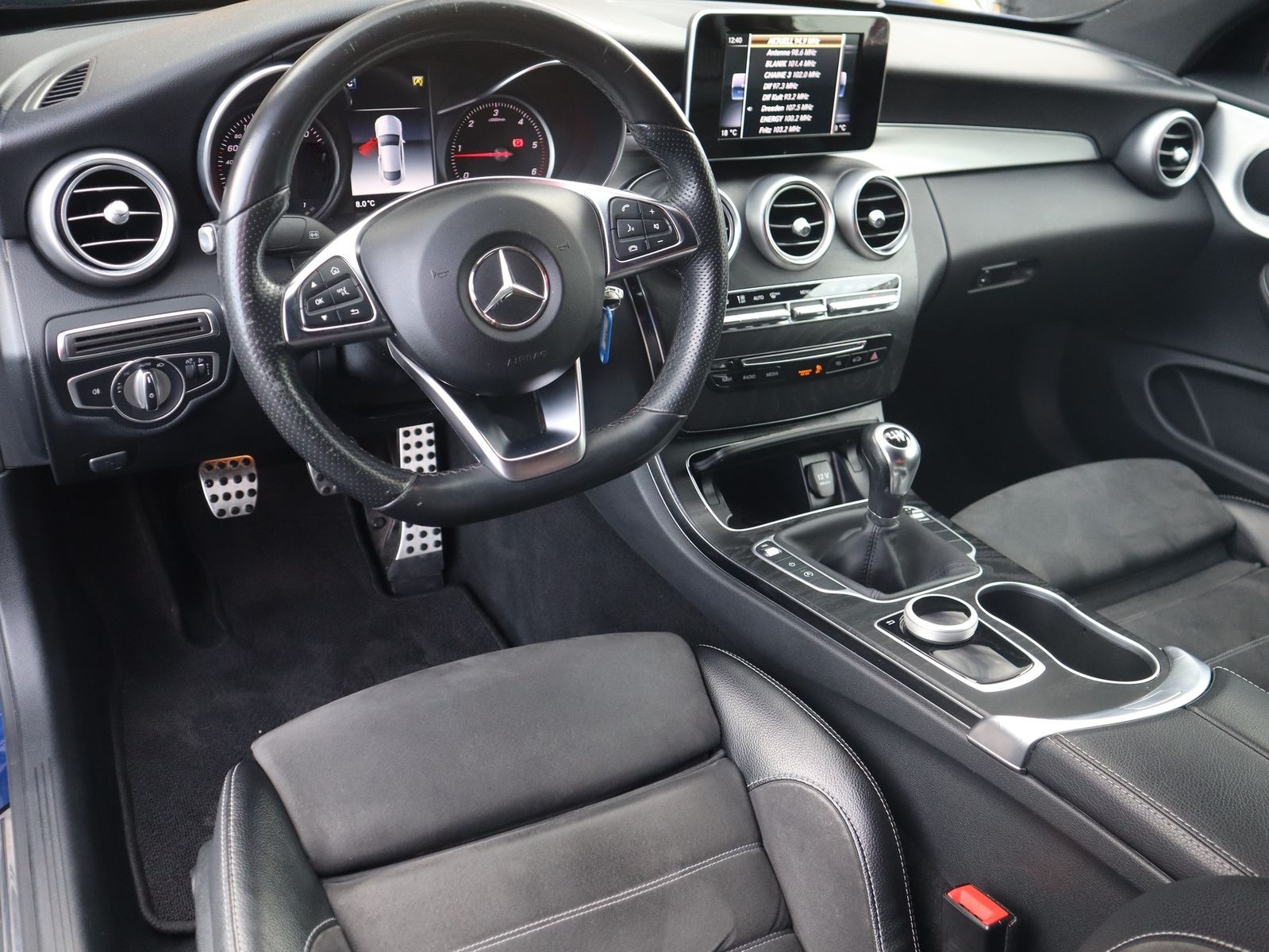 Mercedes-Benz C220 d AMG Line Navi Sitzheizung Teilleder foto 7