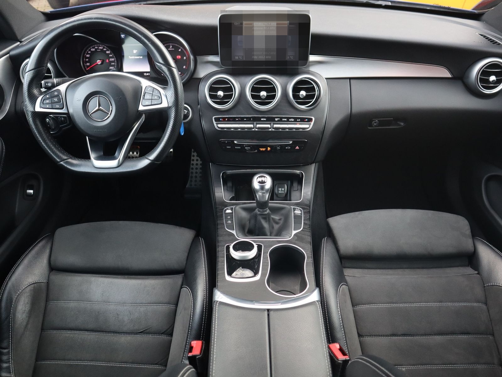 Mercedes-Benz C220 d AMG Line Navi Sitzheizung Teilleder foto 8