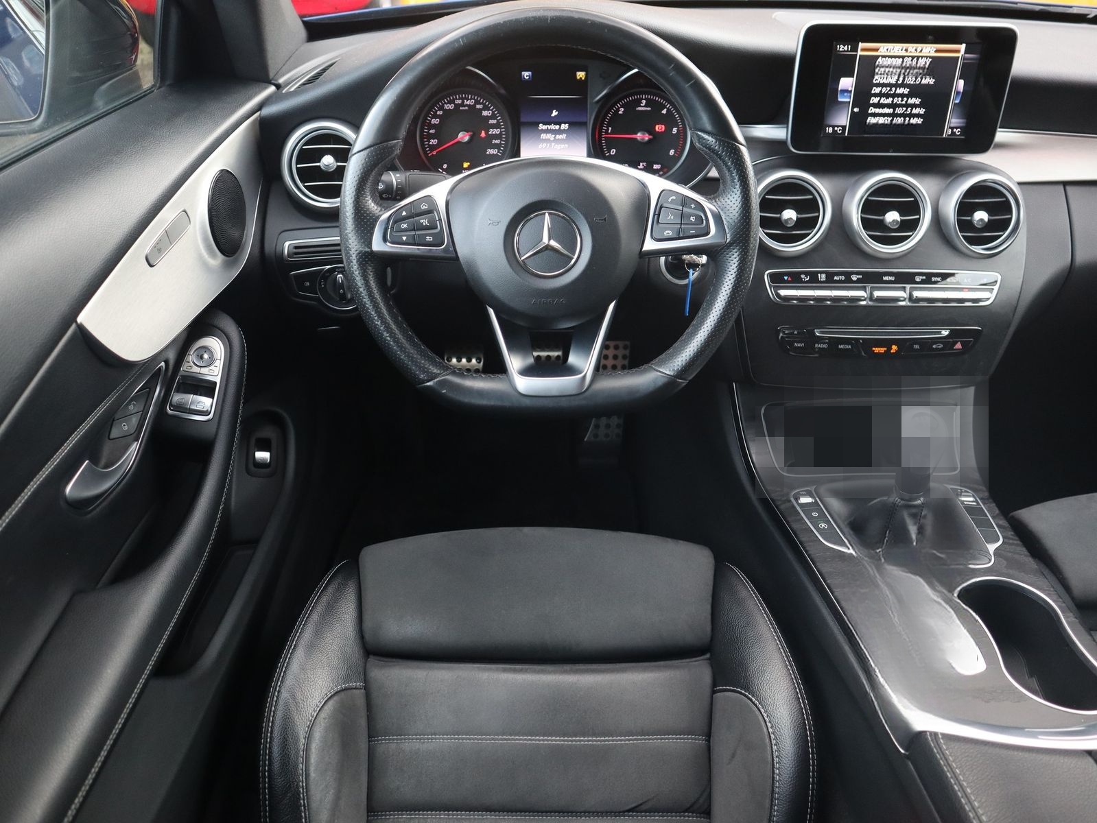 Mercedes-Benz C220 d AMG Line Navi Sitzheizung Teilleder foto 9