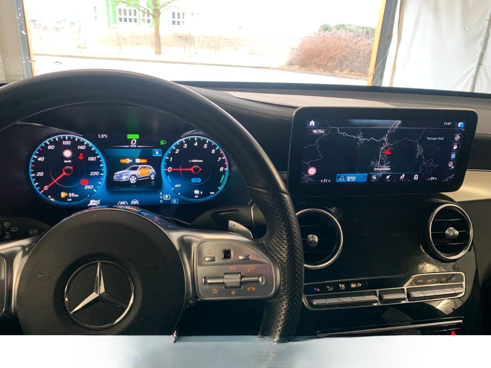 Mercedes-Benz GLC 300 e 4M 2x AMG Line VirtCockp FahrAss+ 360K foto 17