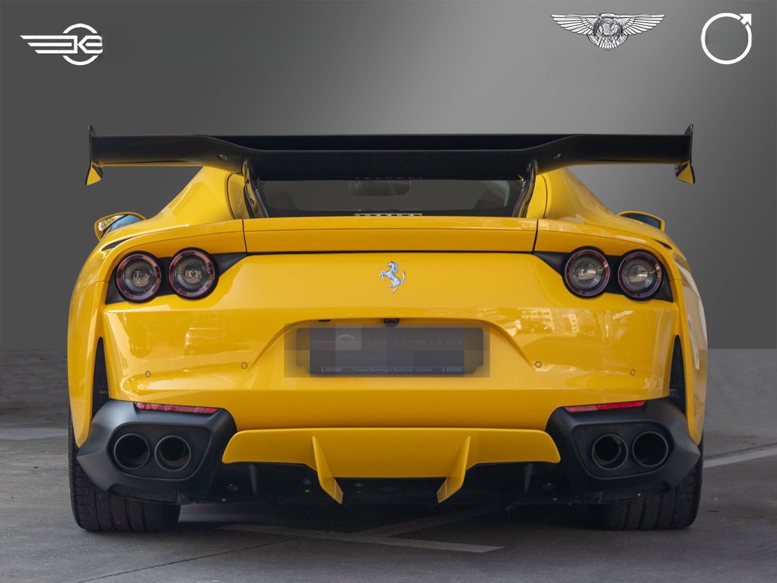 Ferrari 812 Superfast*Novitec AGA*Mansory Spoiler*Approv foto 7
