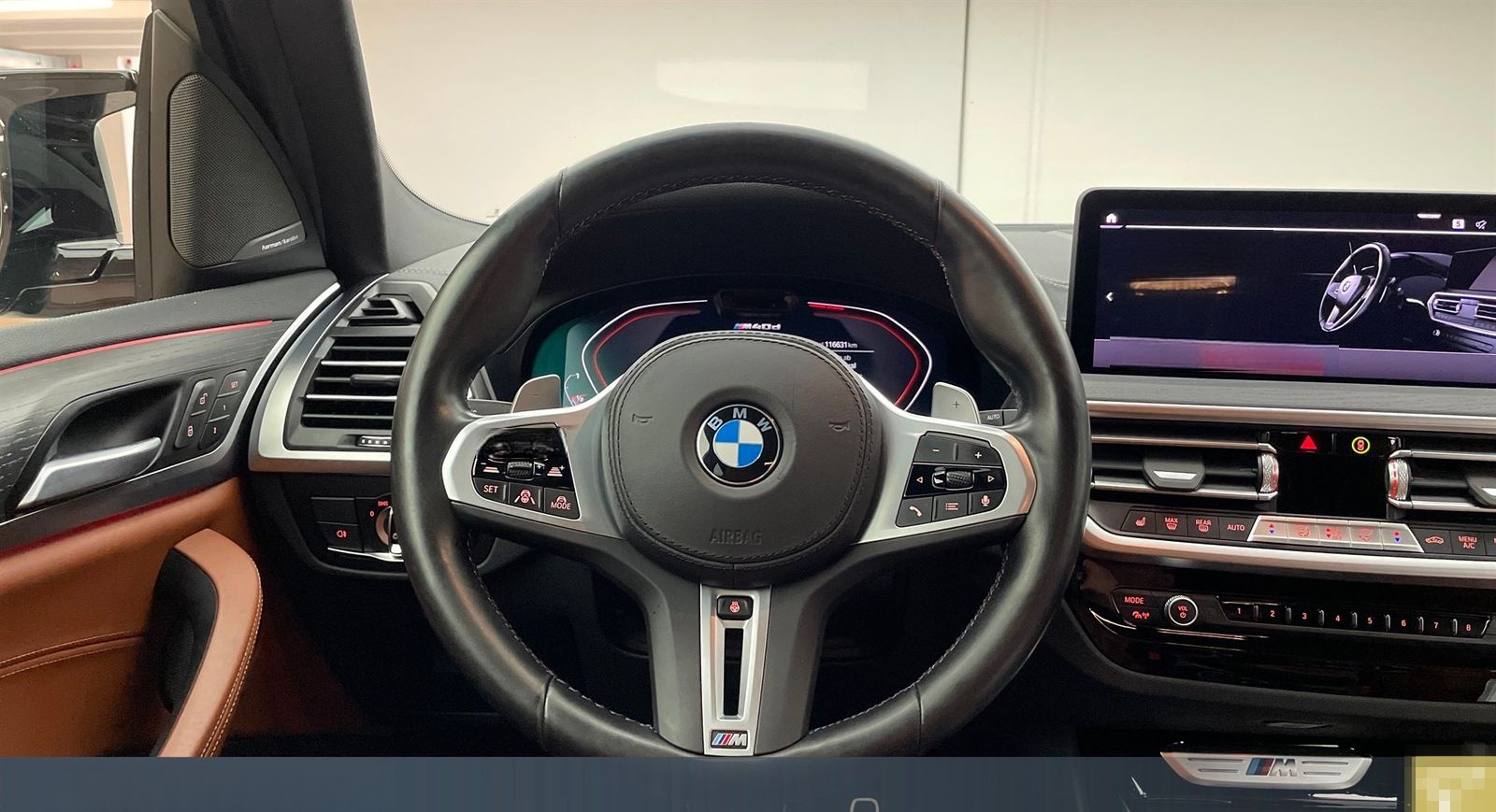 BMW X3 M40d A StdHzg,AHK,DAProf,Leder,Laser,RFK, foto 5