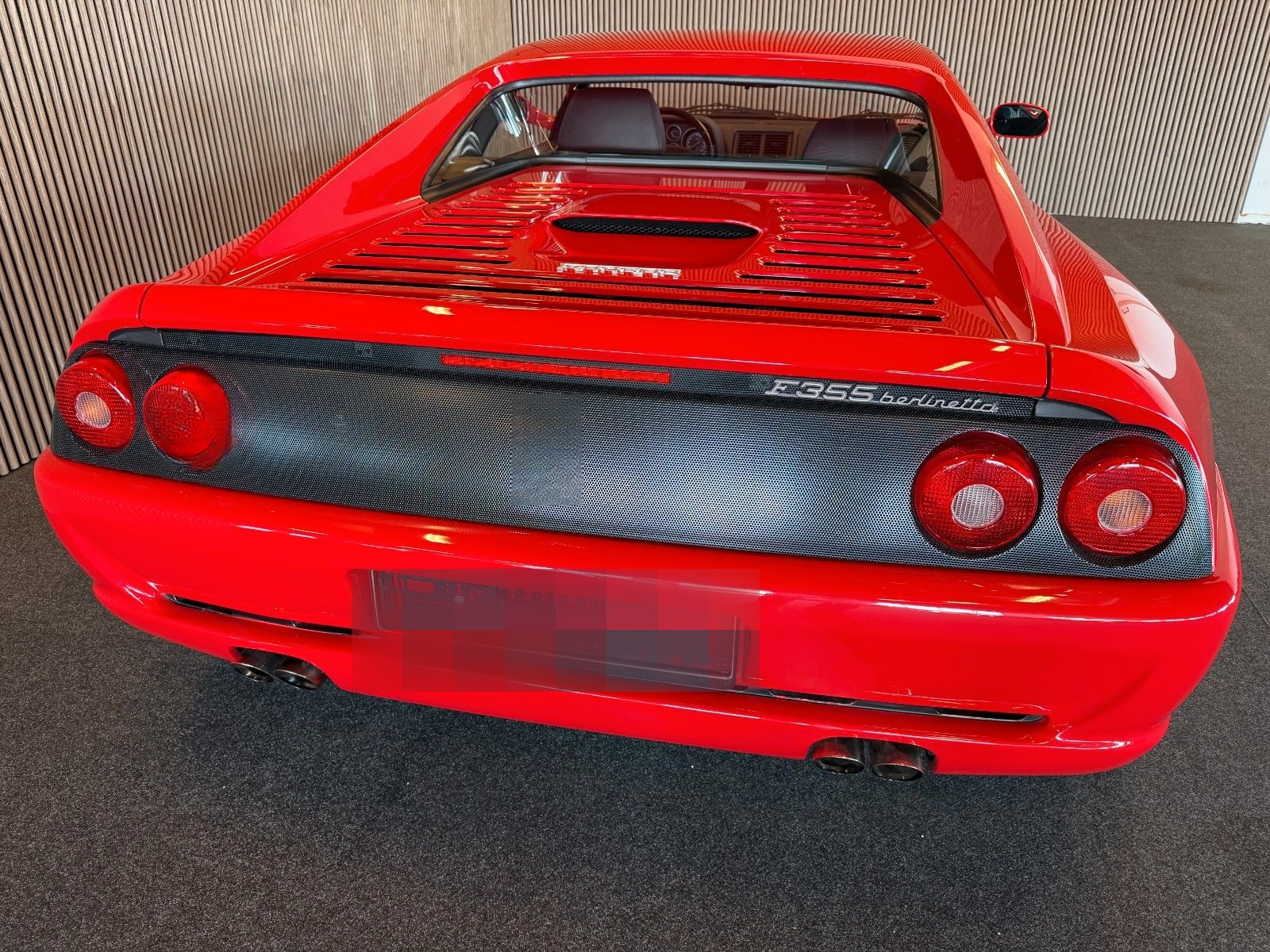Ferrari F355 Berlinetta Schaltgetriebe Deutsches Auto foto 10