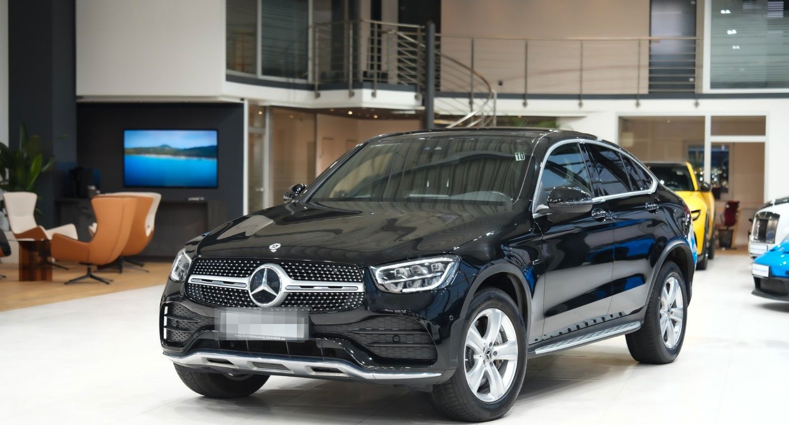 Mercedes-Benz GLC 300 e Coupe 4M *AMG-LINE*LEDER*NAVI*LED*1.HD foto 7