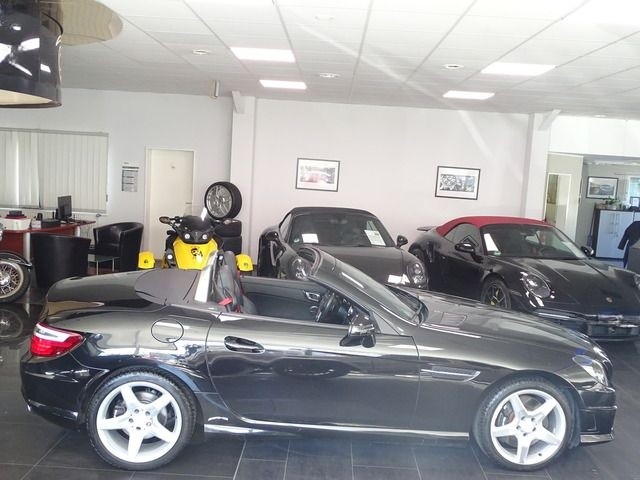 Mercedes-Benz SLK 200 Roadster AMG Line Sport Leder Navi H&K foto 12