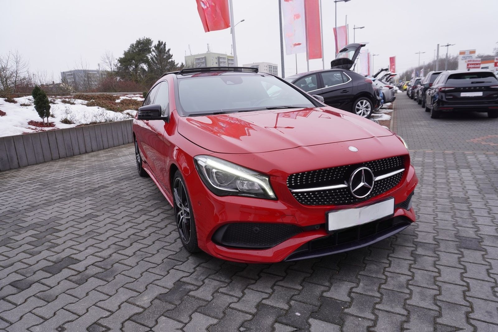 Mercedes-Benz CLA 250 AMG Line LED Navi Panorama Teilleder PDC foto 7