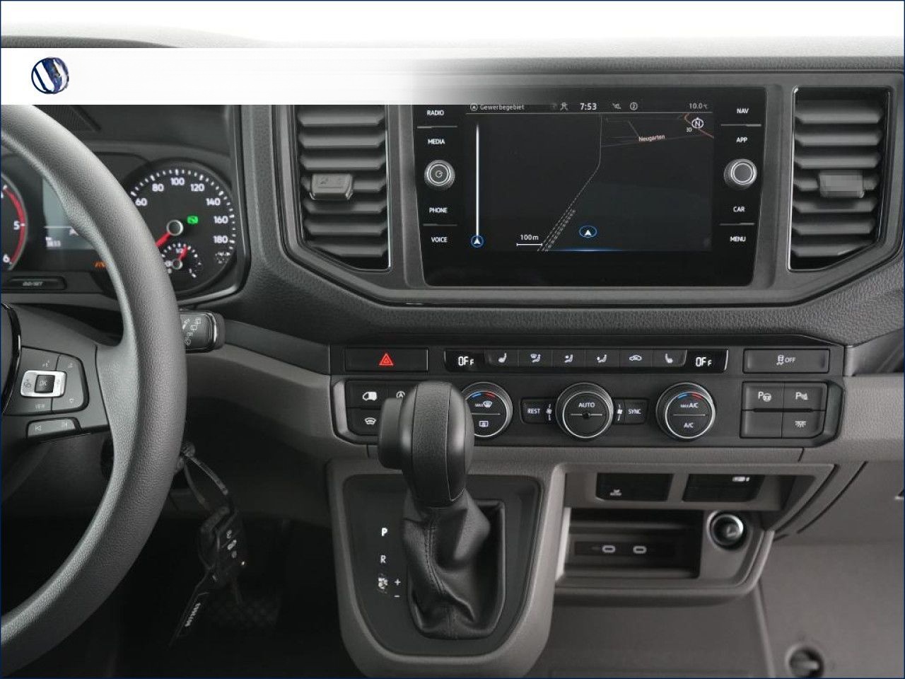 Volkswagen Crafter Kasten Mittel AHK Schwingsitz ACC foto 6