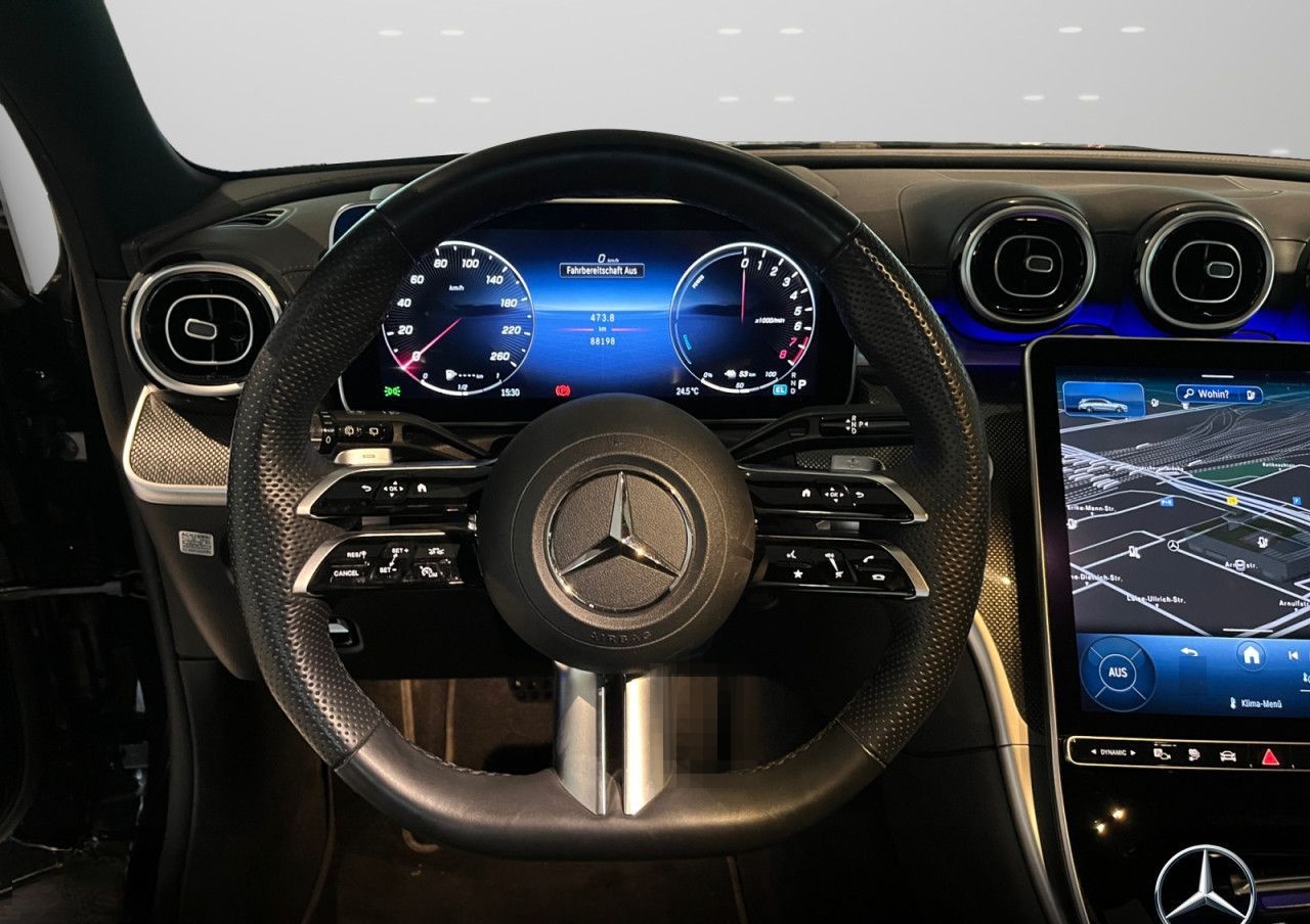 Mercedes-Benz C 300 e T AMG/Night/HUD/AHK/Fahrass+/Memo/360 foto 14