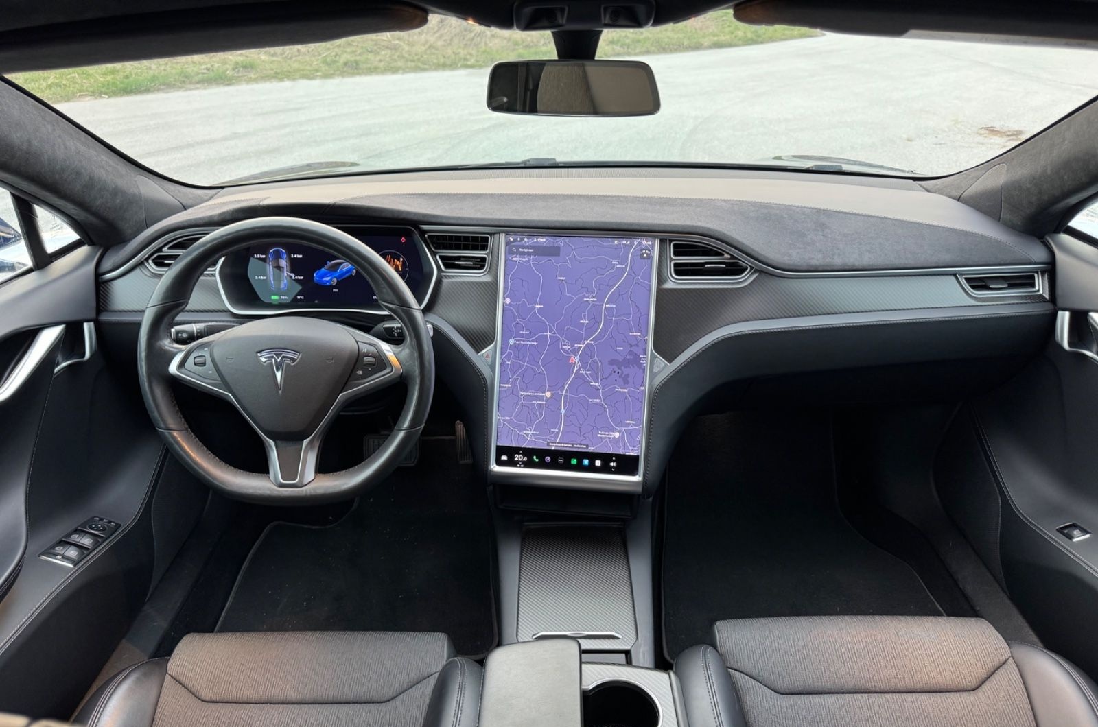 Tesla Model S Dual Motor 90D 21"Turbine MCU2 INTEL CCS foto 14