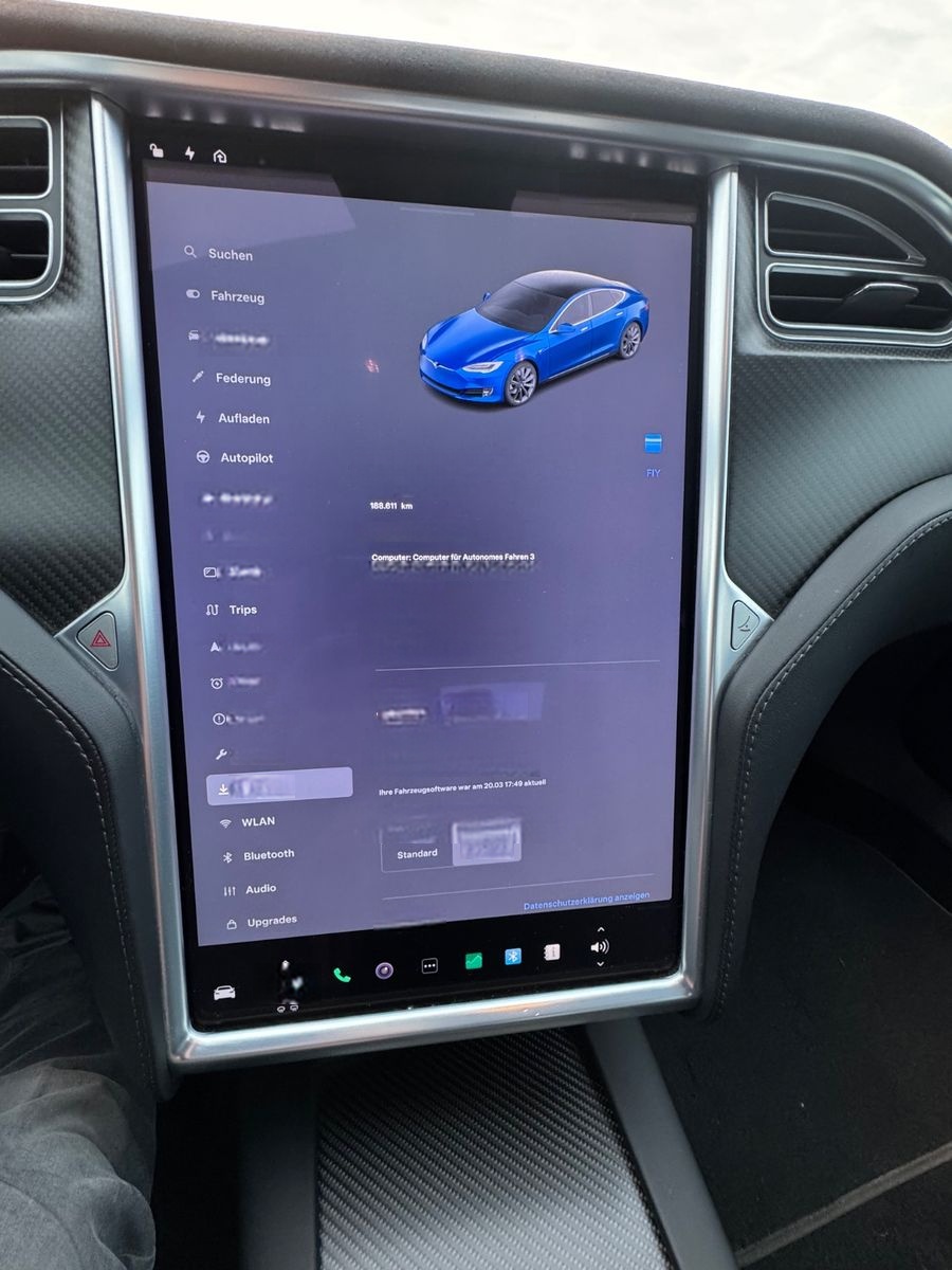 Tesla Model S Dual Motor 90D 21"Turbine MCU2 INTEL CCS foto 16