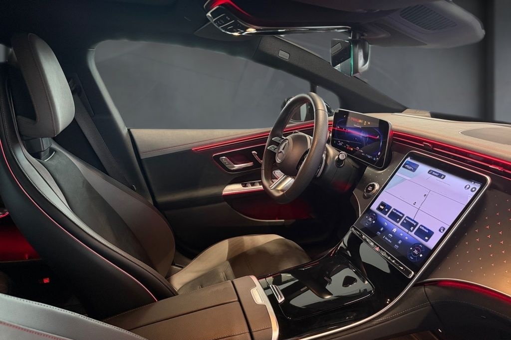 Mercedes-Benz EQE 350 4M AMG Night,DiG.L,AIRMATIC,HuD,BURM®3D foto 14