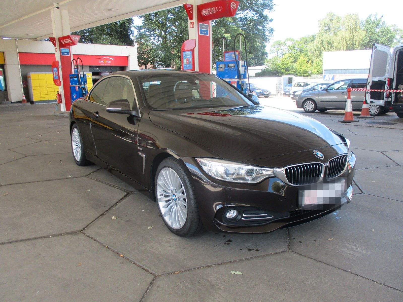 BMW 420 Baureihe 4 Cabrio 420 d Luxury Tüv -neu.Voll foto 2