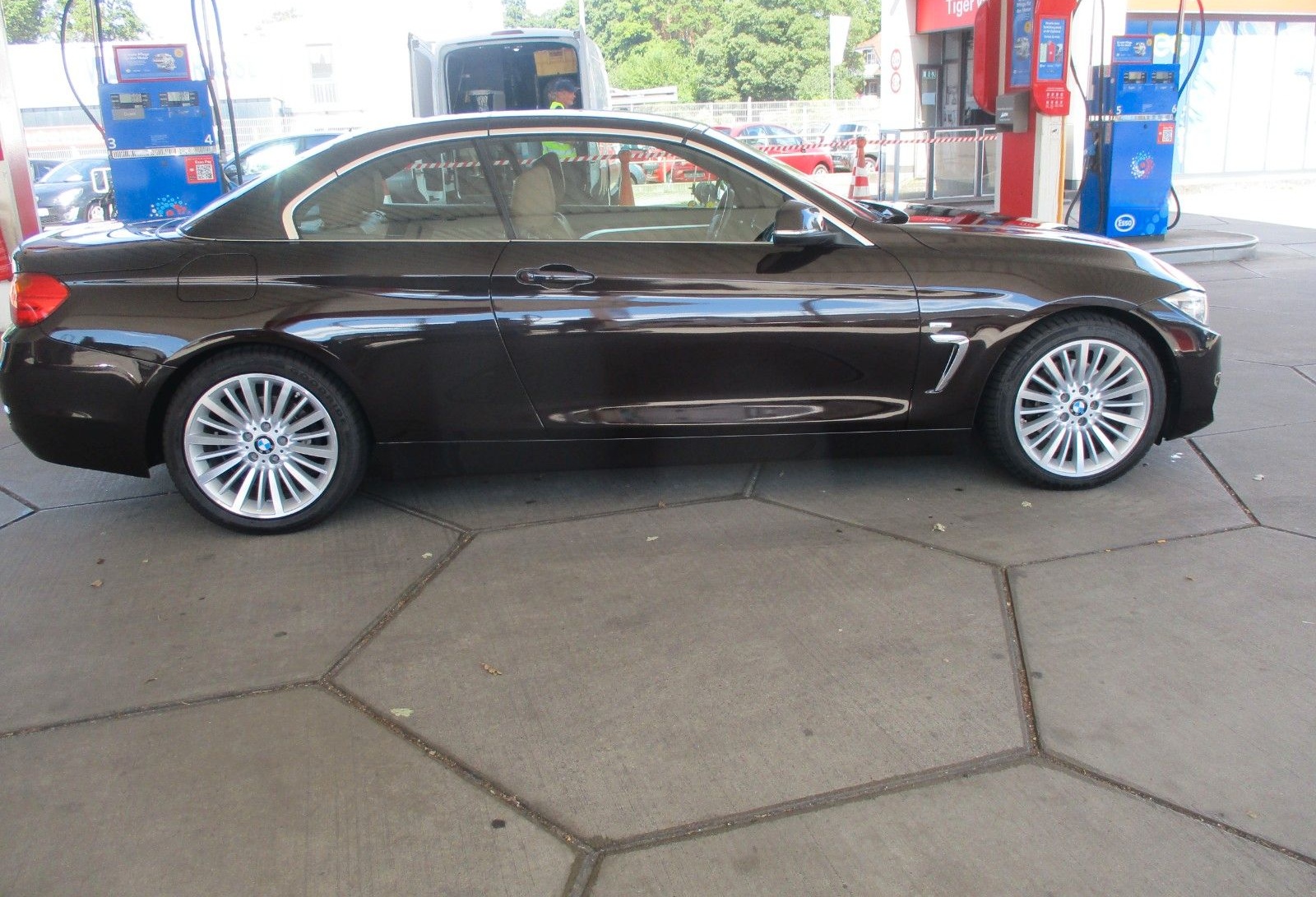 BMW 420 Baureihe 4 Cabrio 420 d Luxury Tüv -neu.Voll foto 3