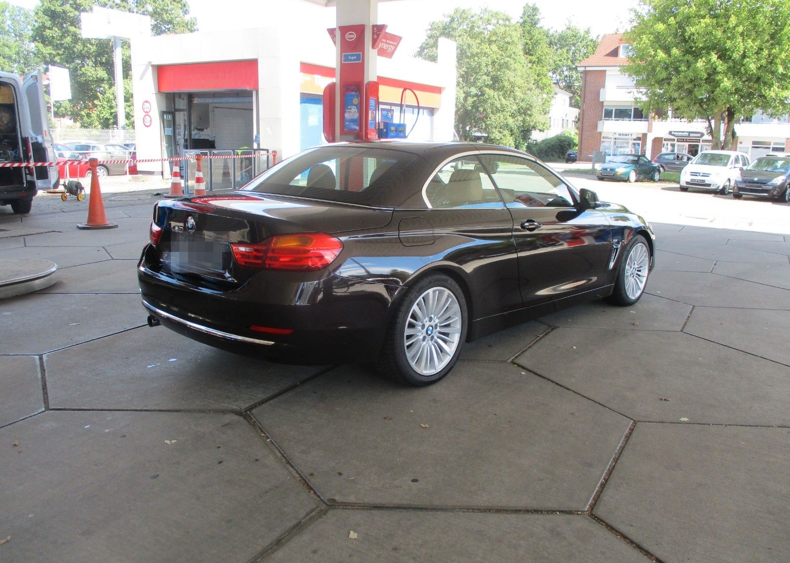 BMW 420 Baureihe 4 Cabrio 420 d Luxury Tüv -neu.Voll foto 4