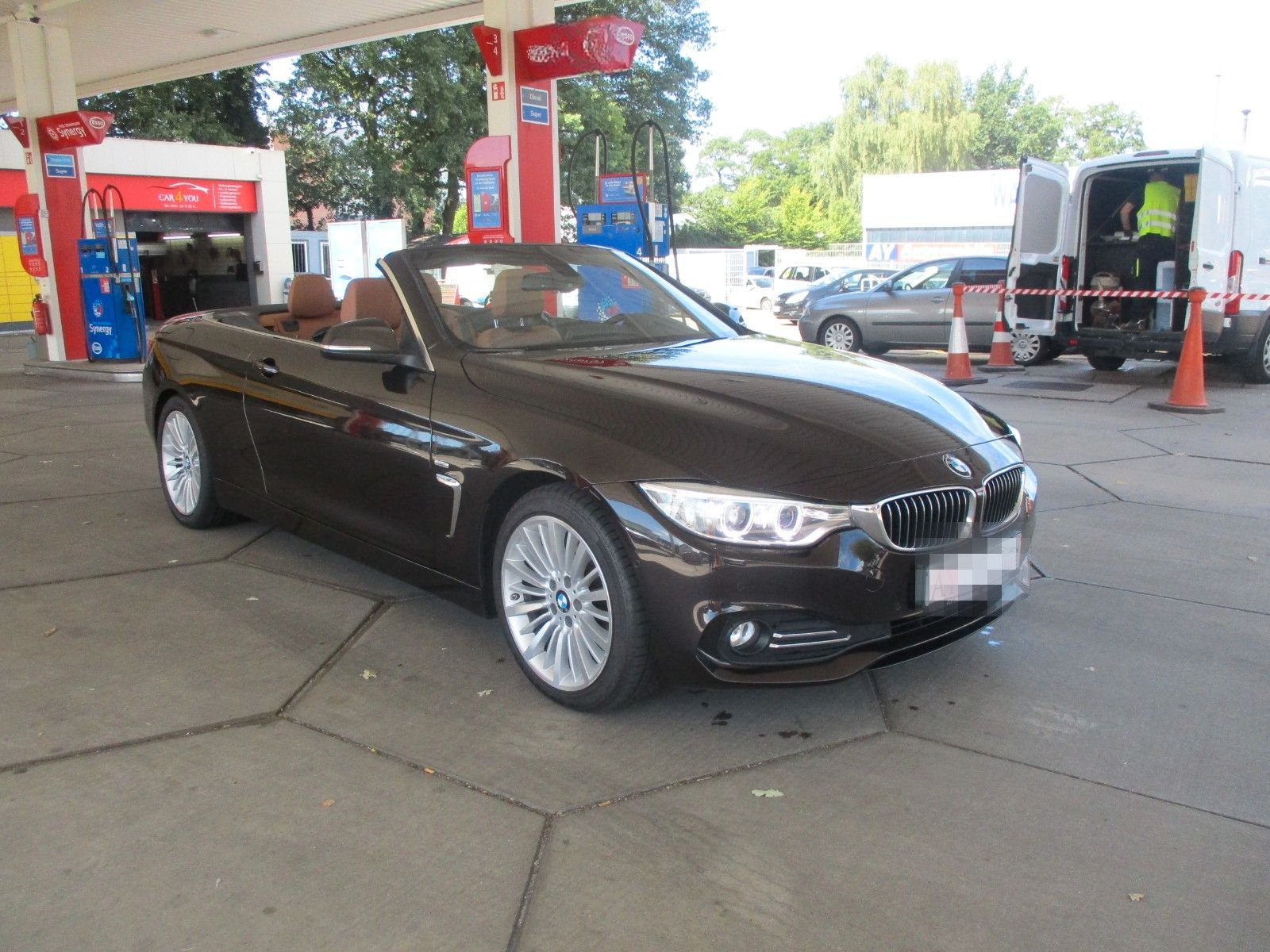 BMW 420 Baureihe 4 Cabrio 420 d Luxury Tüv -neu.Voll foto 6