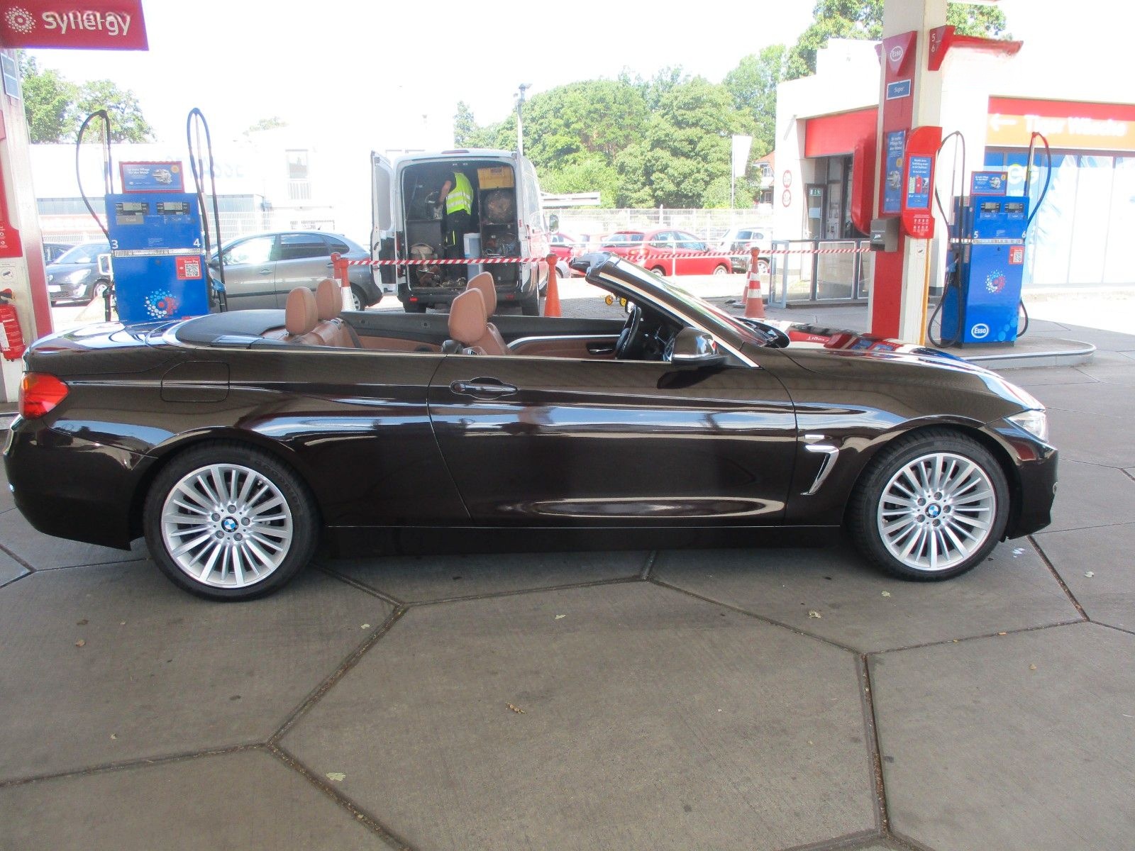 BMW 420 Baureihe 4 Cabrio 420 d Luxury Tüv -neu.Voll foto 7