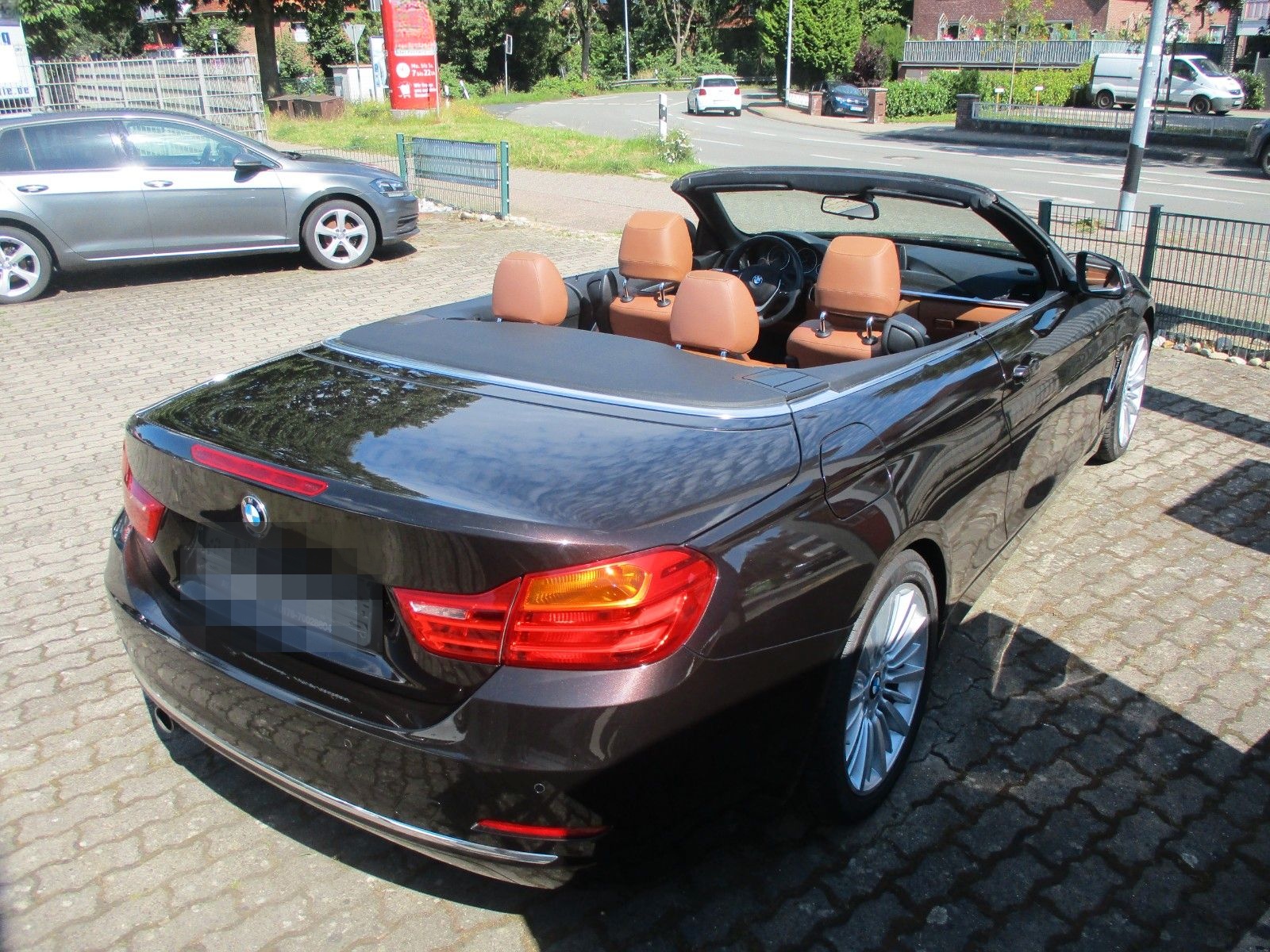 BMW 420 Baureihe 4 Cabrio 420 d Luxury Tüv -neu.Voll foto 9