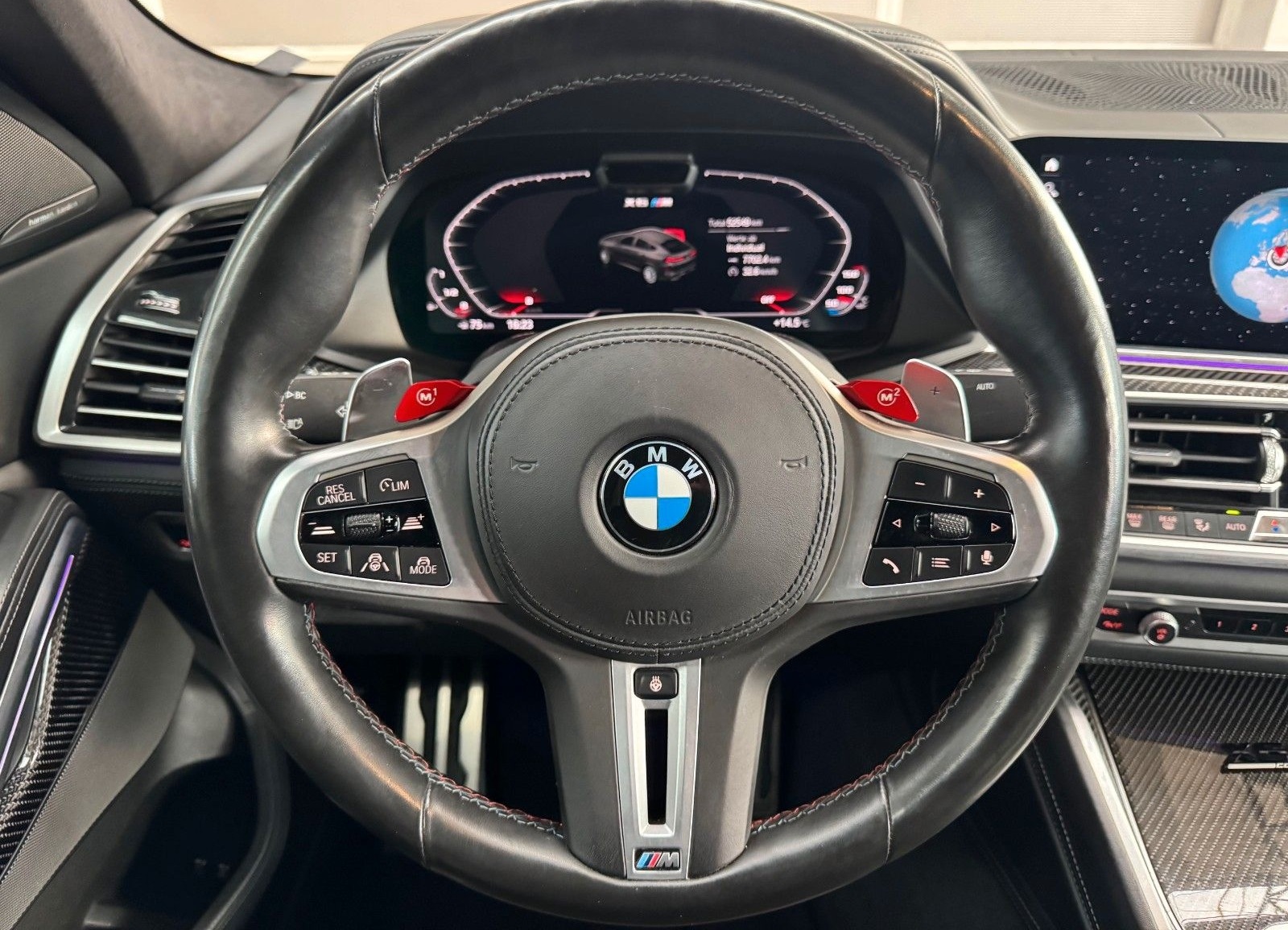 BMW X6 M COMPETITION.SKY.LASER.360°AHK.DR.ASS.PRO. foto 19