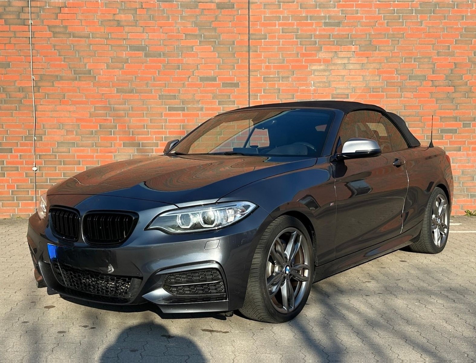 BMW M235i Cabrio Tempomat Leder Navi Scheckheft foto 2