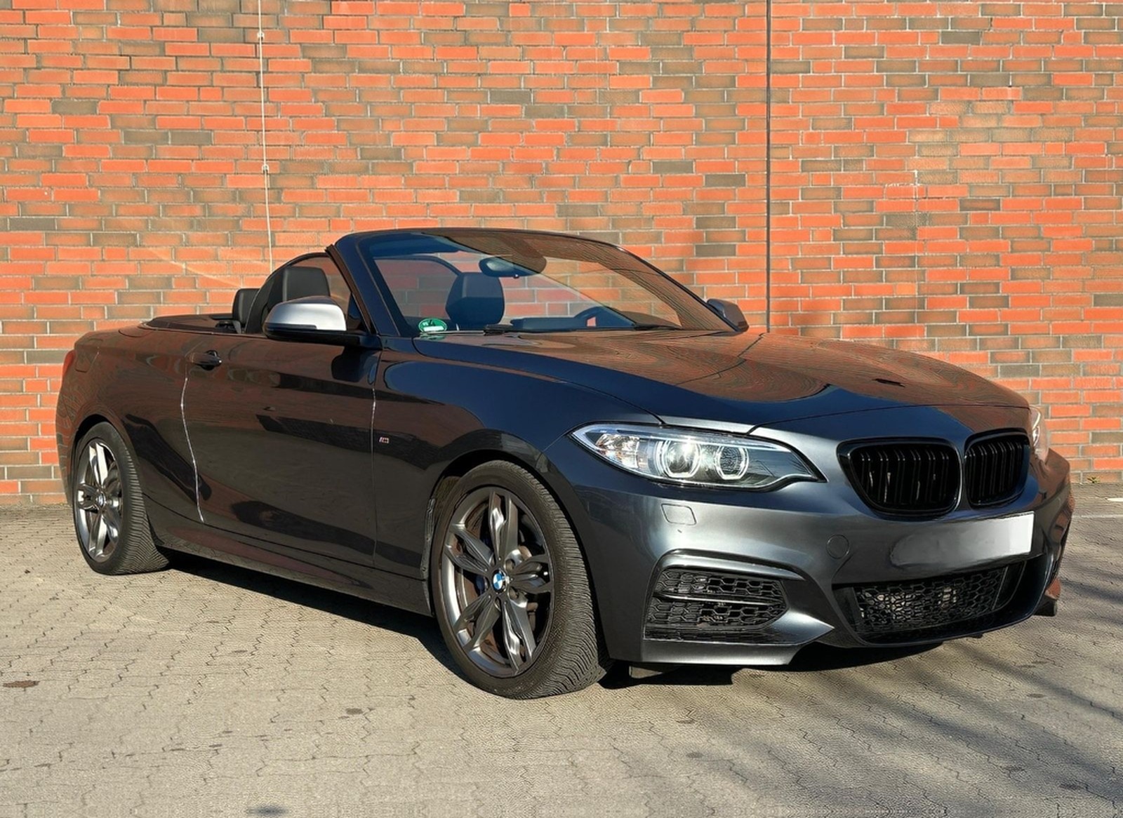 BMW M235i Cabrio Tempomat Leder Navi Scheckheft foto 3