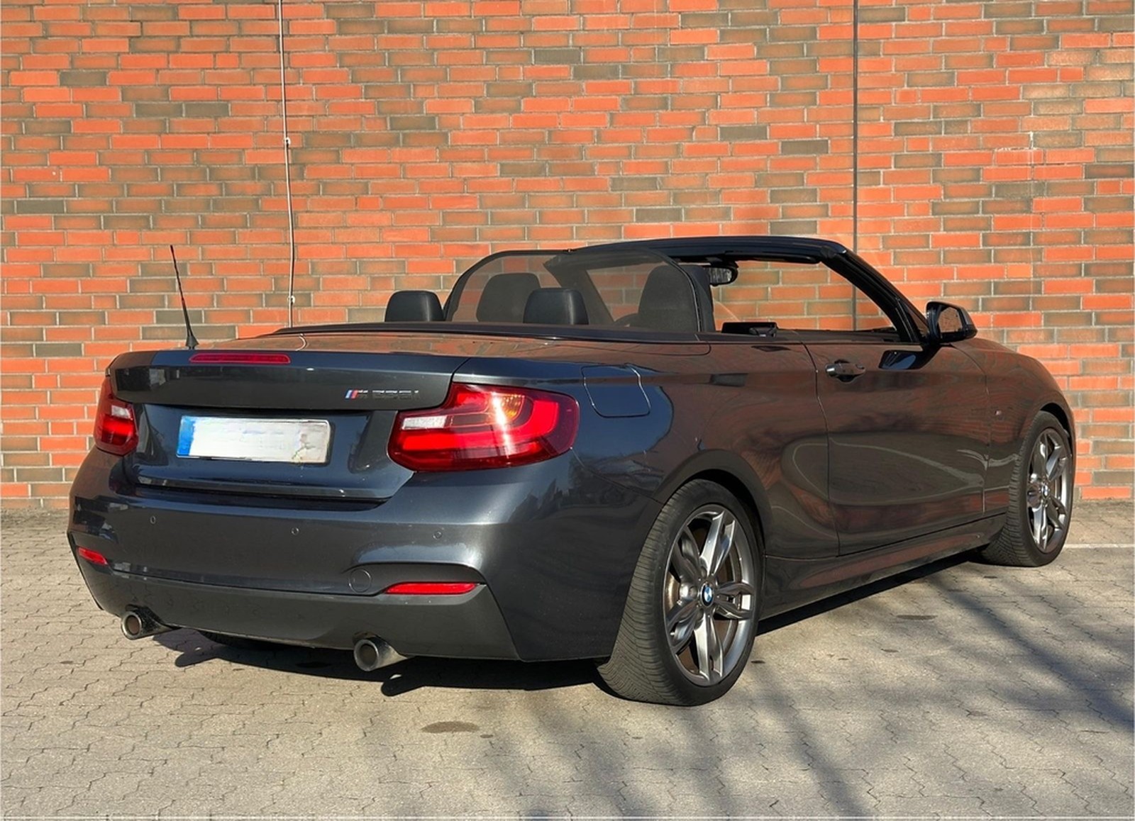 BMW M235i Cabrio Tempomat Leder Navi Scheckheft foto 5