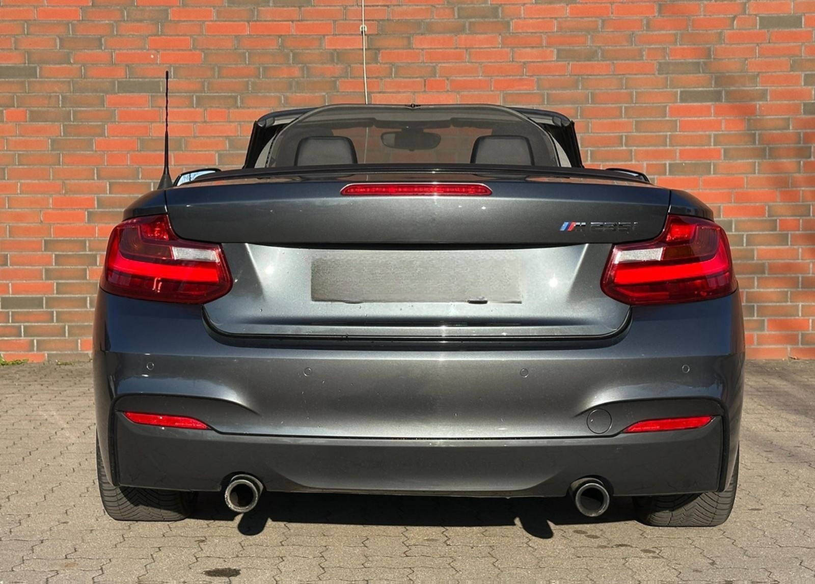 BMW M235i Cabrio Tempomat Leder Navi Scheckheft foto 8