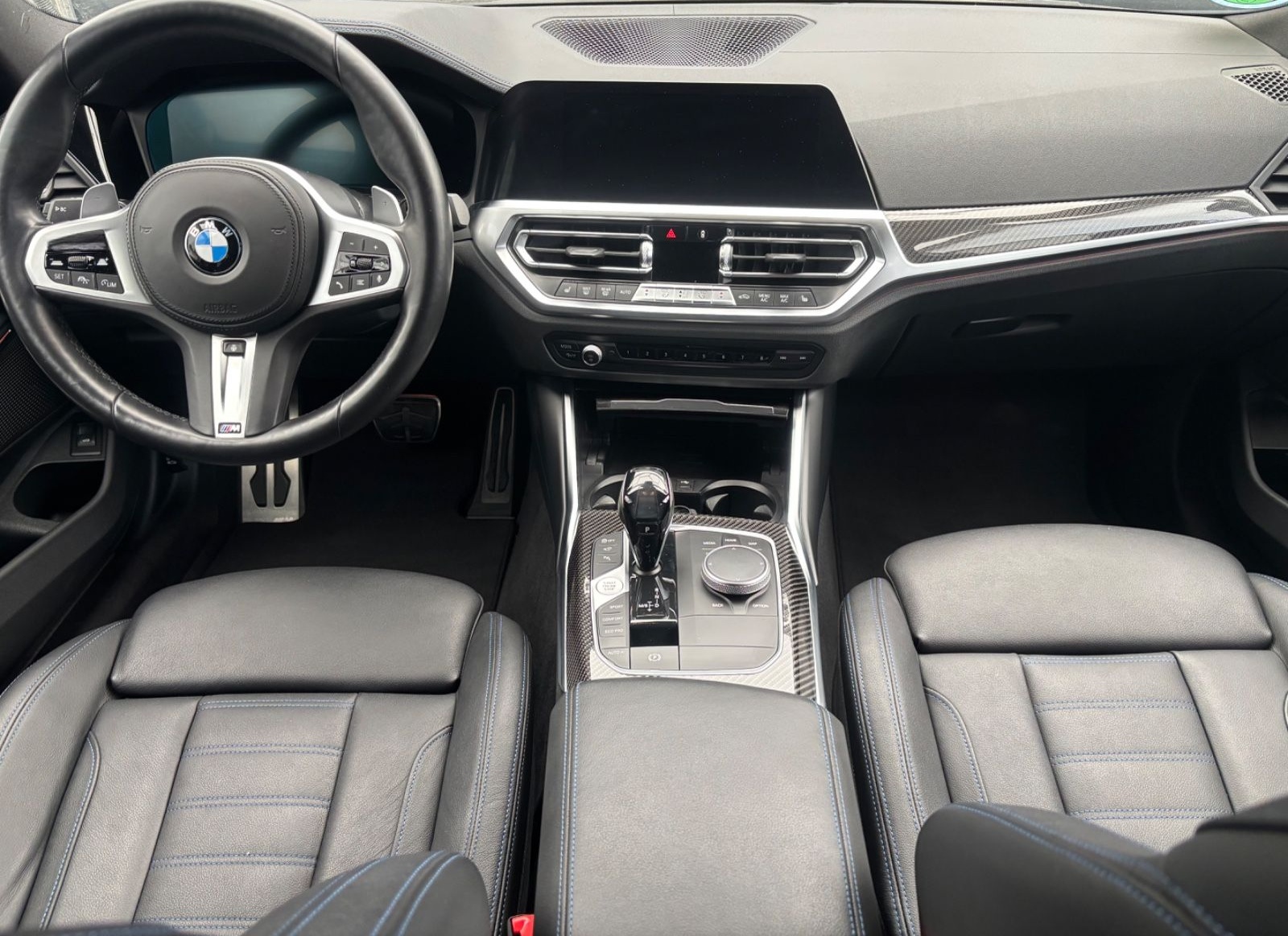 BMW 320 M Paket Leder LivePR Hifi PANO HUD Laser 19 foto 11