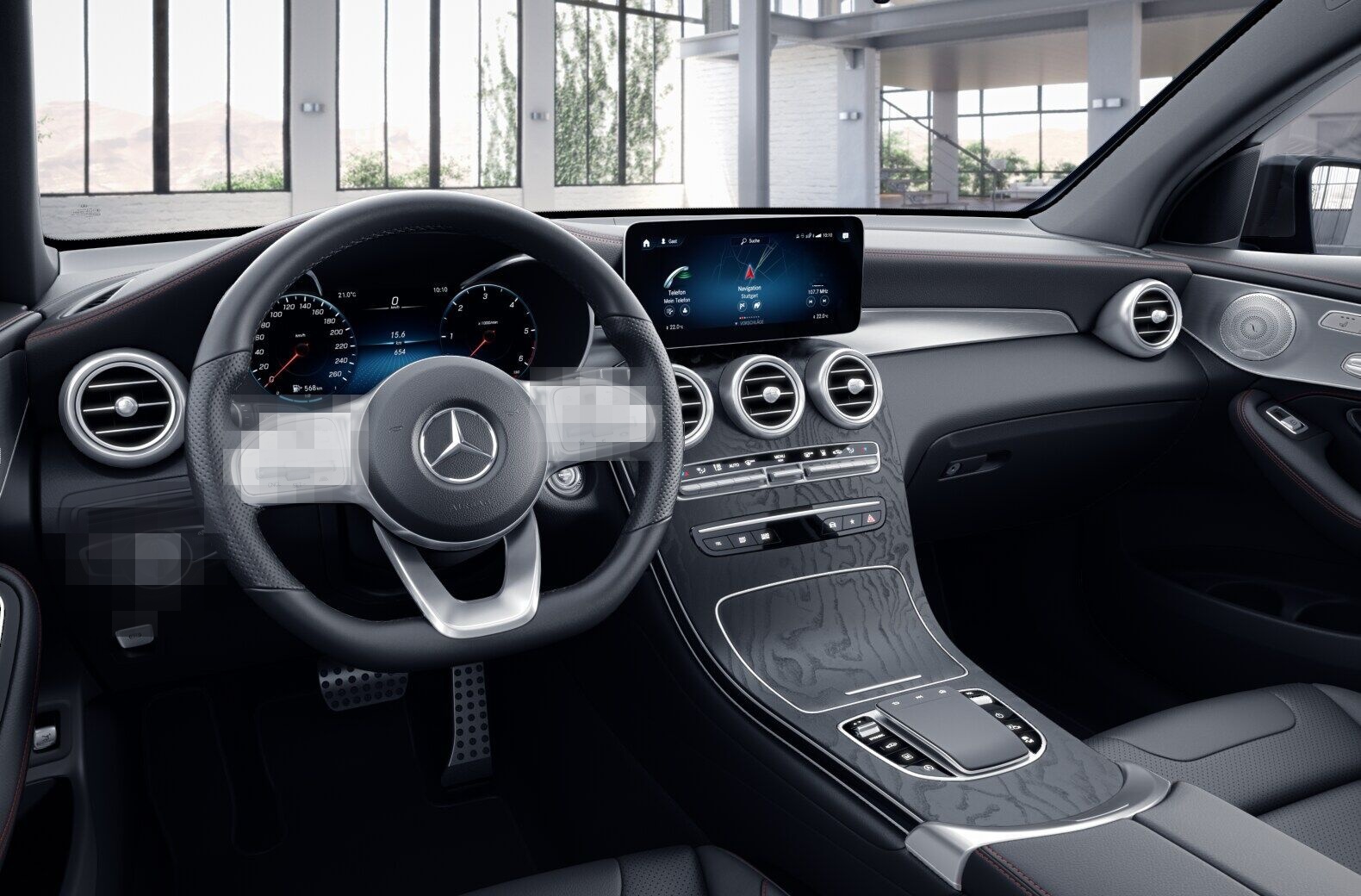 Mercedes-Benz GLC 400 d 4M Coupé AMG,LED,HuD,BURM,DISTR,AHK foto 8