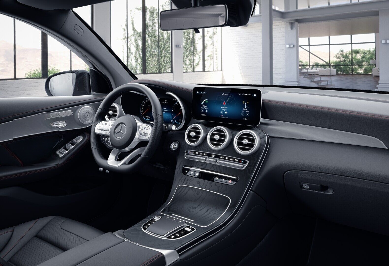 Mercedes-Benz GLC 400 d 4M Coupé AMG,LED,HuD,BURM,DISTR,AHK foto 9