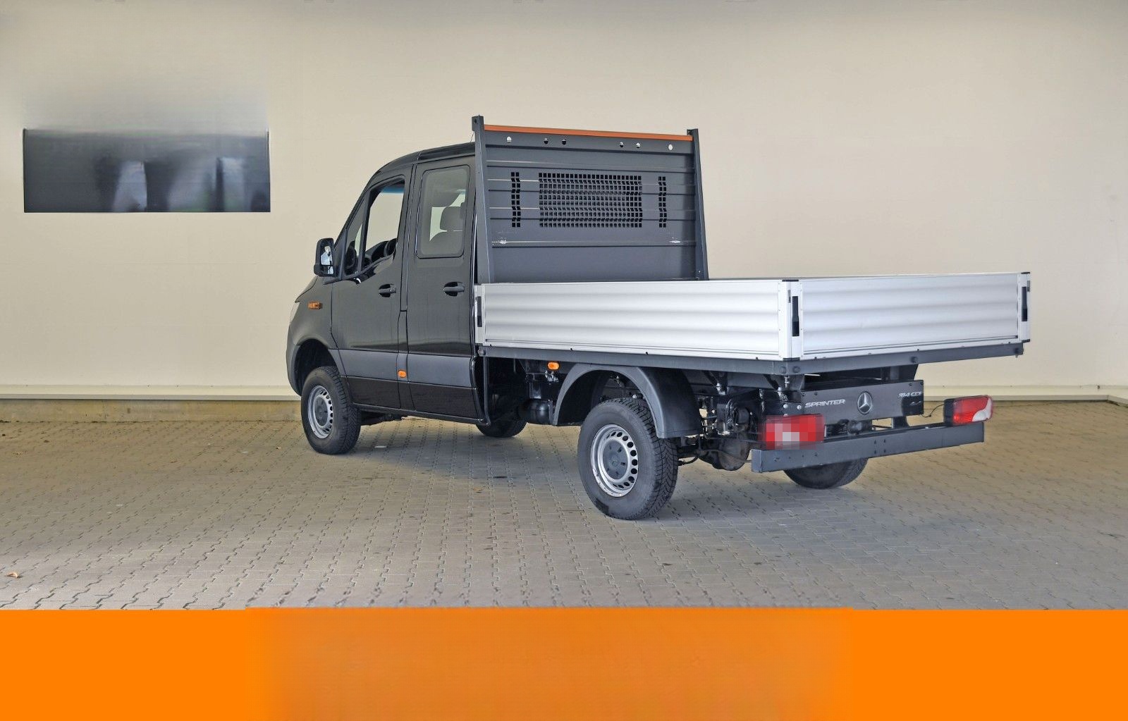 Mercedes-Benz Sprinter 314 CDI/36 4x4 Allrad AHK Doka Pritsche foto 4